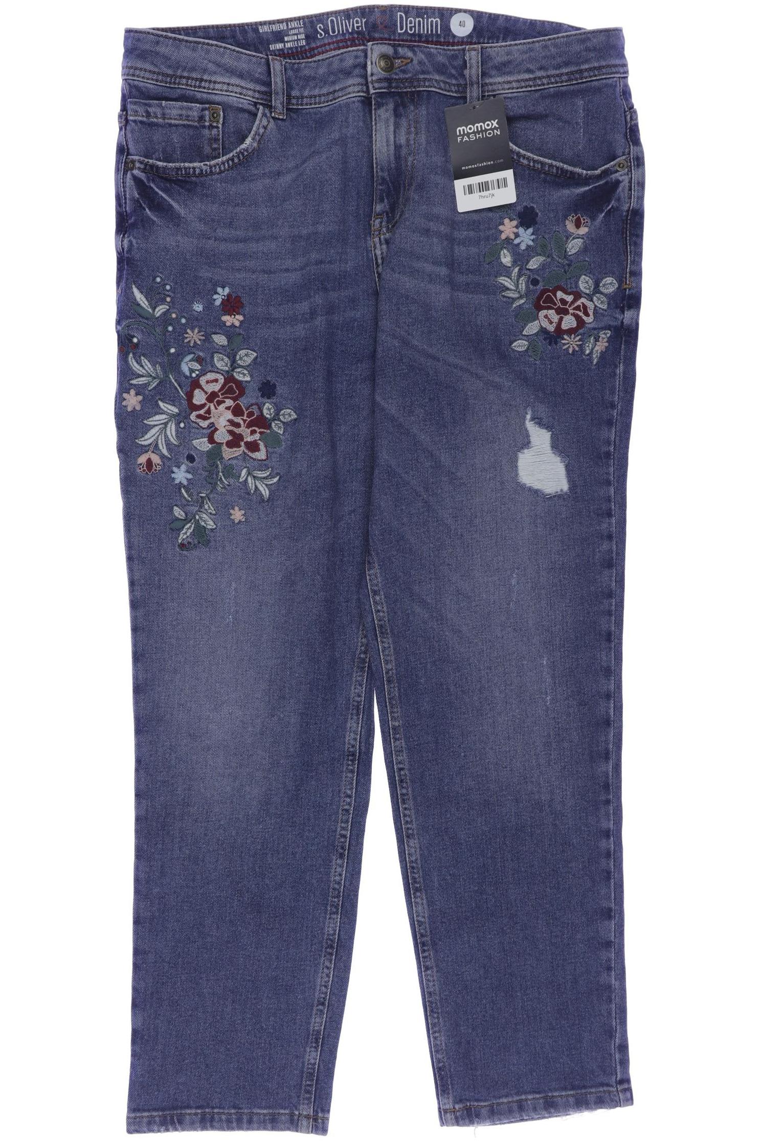 

s.Oliver Damen Jeans, blau, Gr. 40