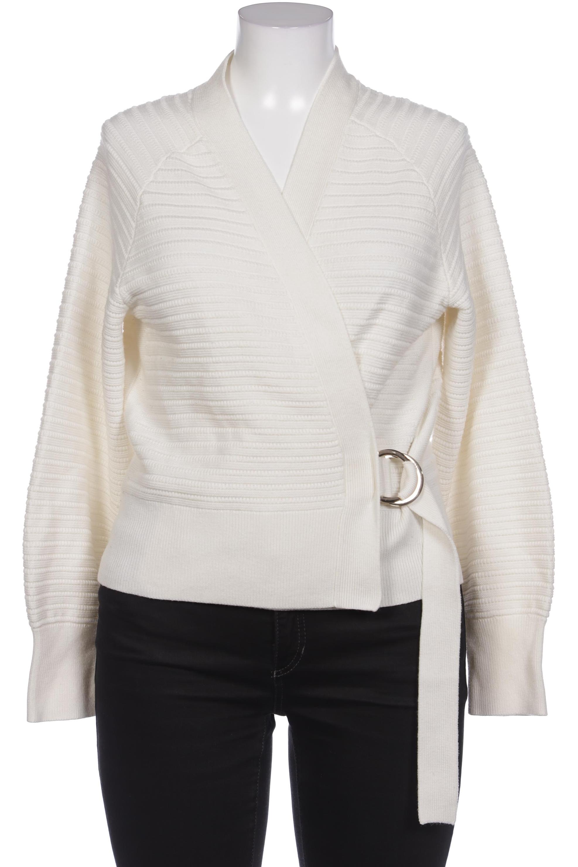 

s.Oliver Damen Strickjacke, weiß, Gr. 42