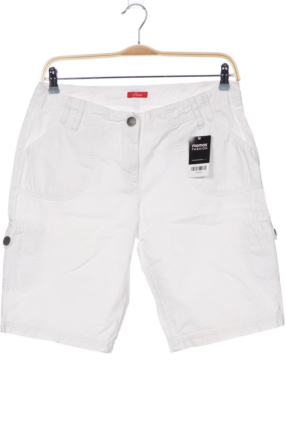 

s.Oliver Damen Shorts, weiß, Gr. 42