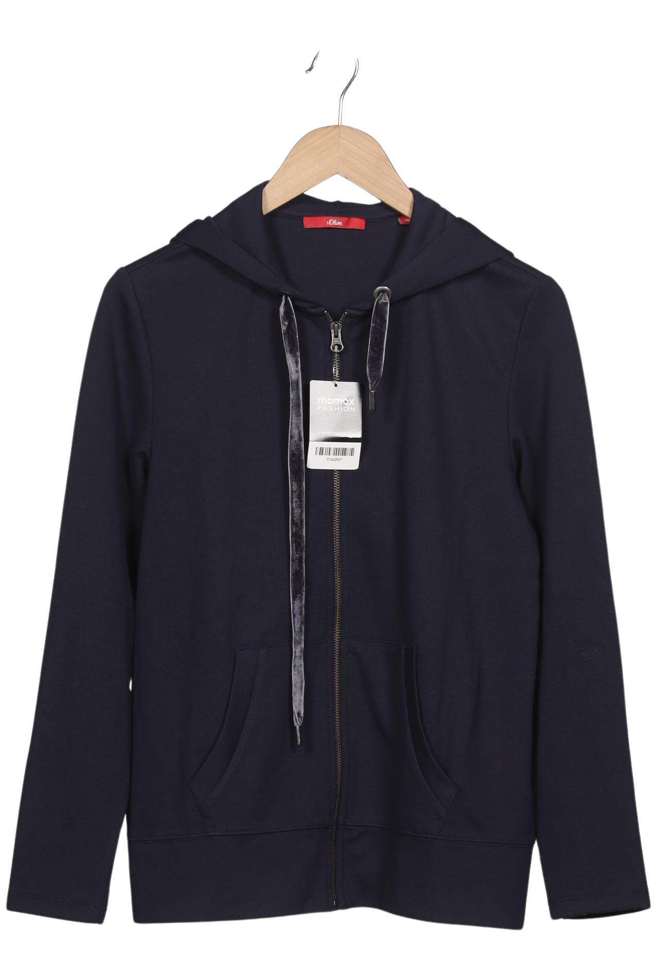 

s.Oliver Damen Kapuzenpullover, marineblau, Gr. 38