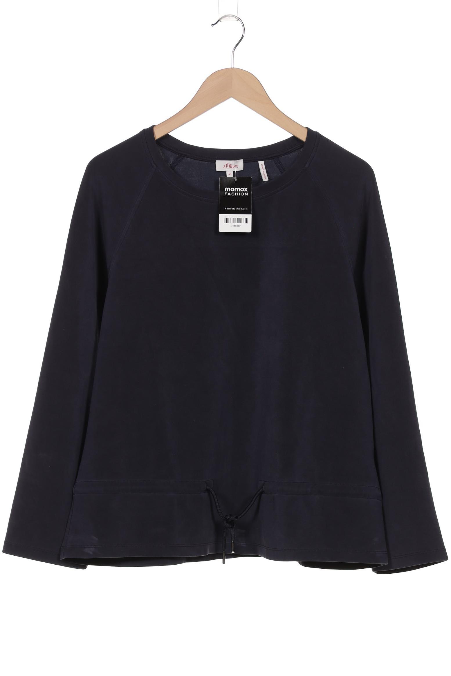 

s.Oliver Damen Sweatshirt, marineblau, Gr. 40