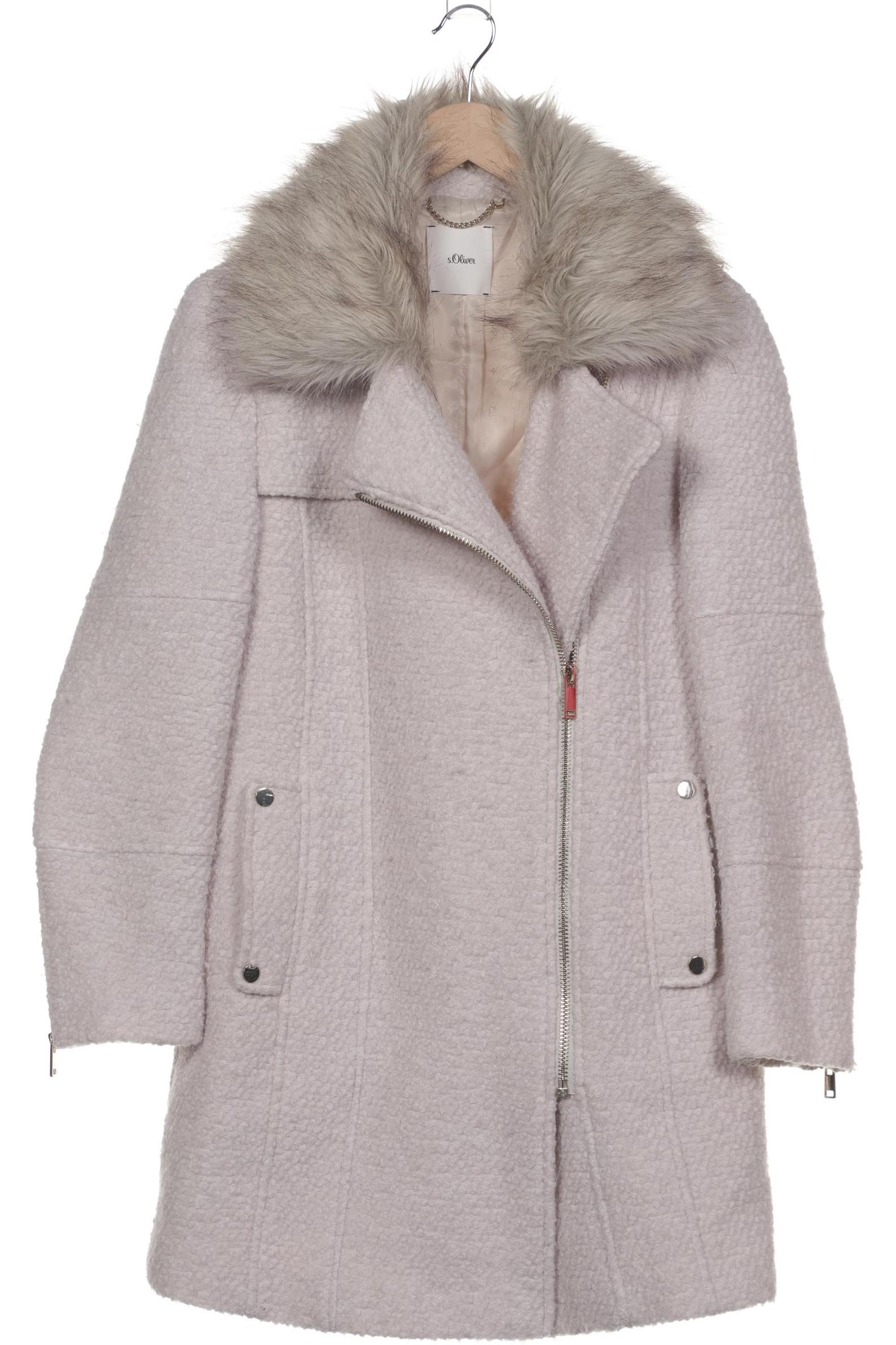 

s.Oliver Damen Mantel, beige, Gr. 40