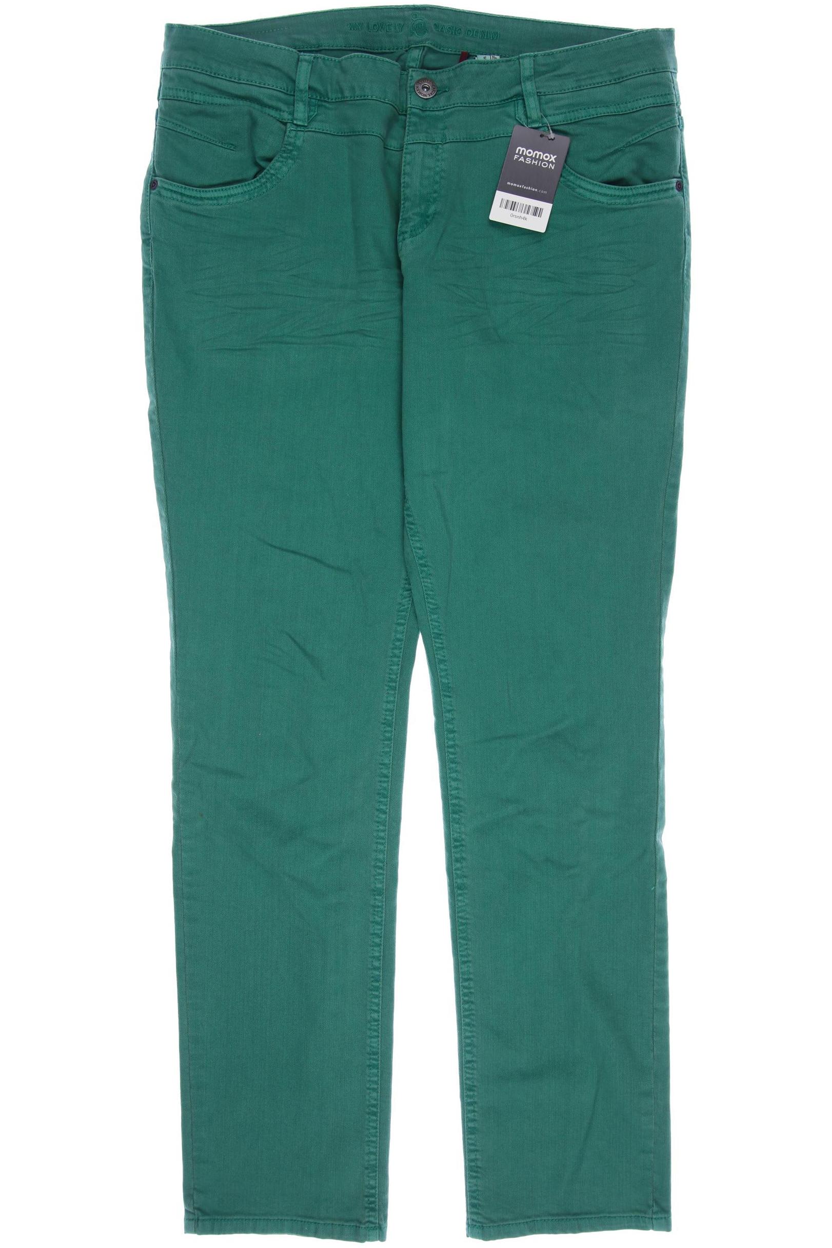 

s.Oliver Damen Jeans, grün