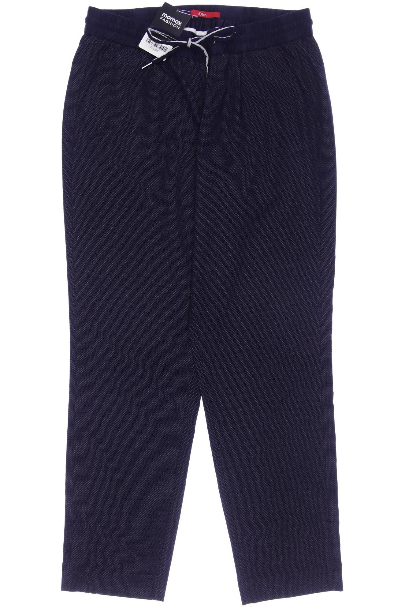 

s.Oliver Damen Stoffhose, marineblau, Gr. 40