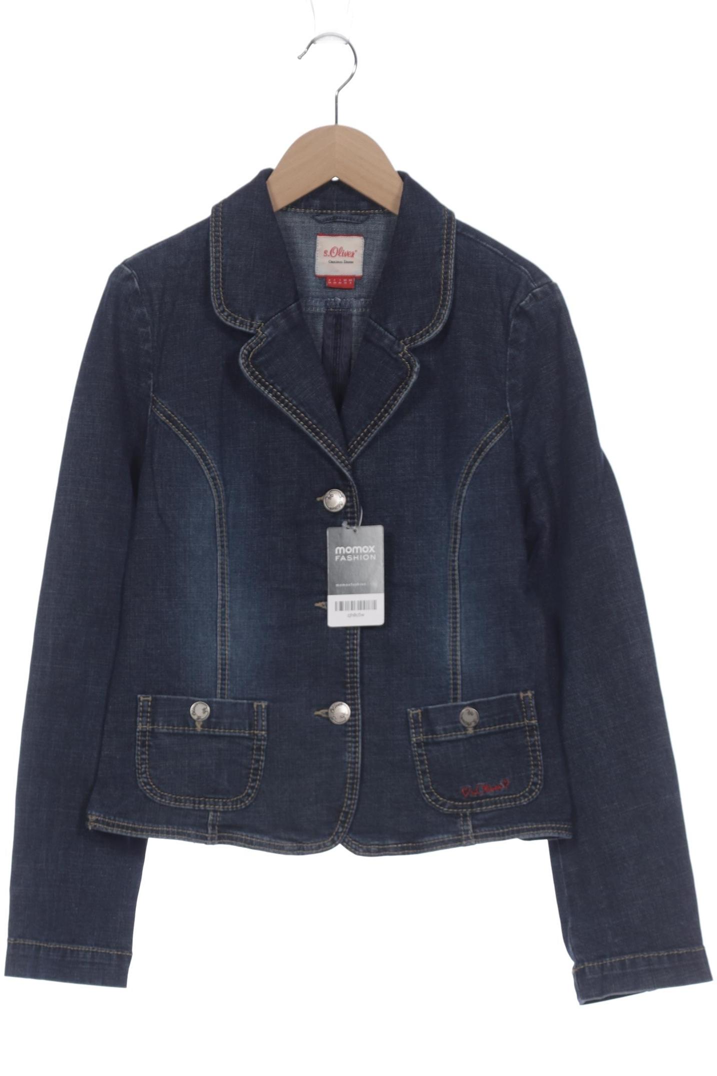 

s.Oliver Damen Jacke, marineblau, Gr. 38