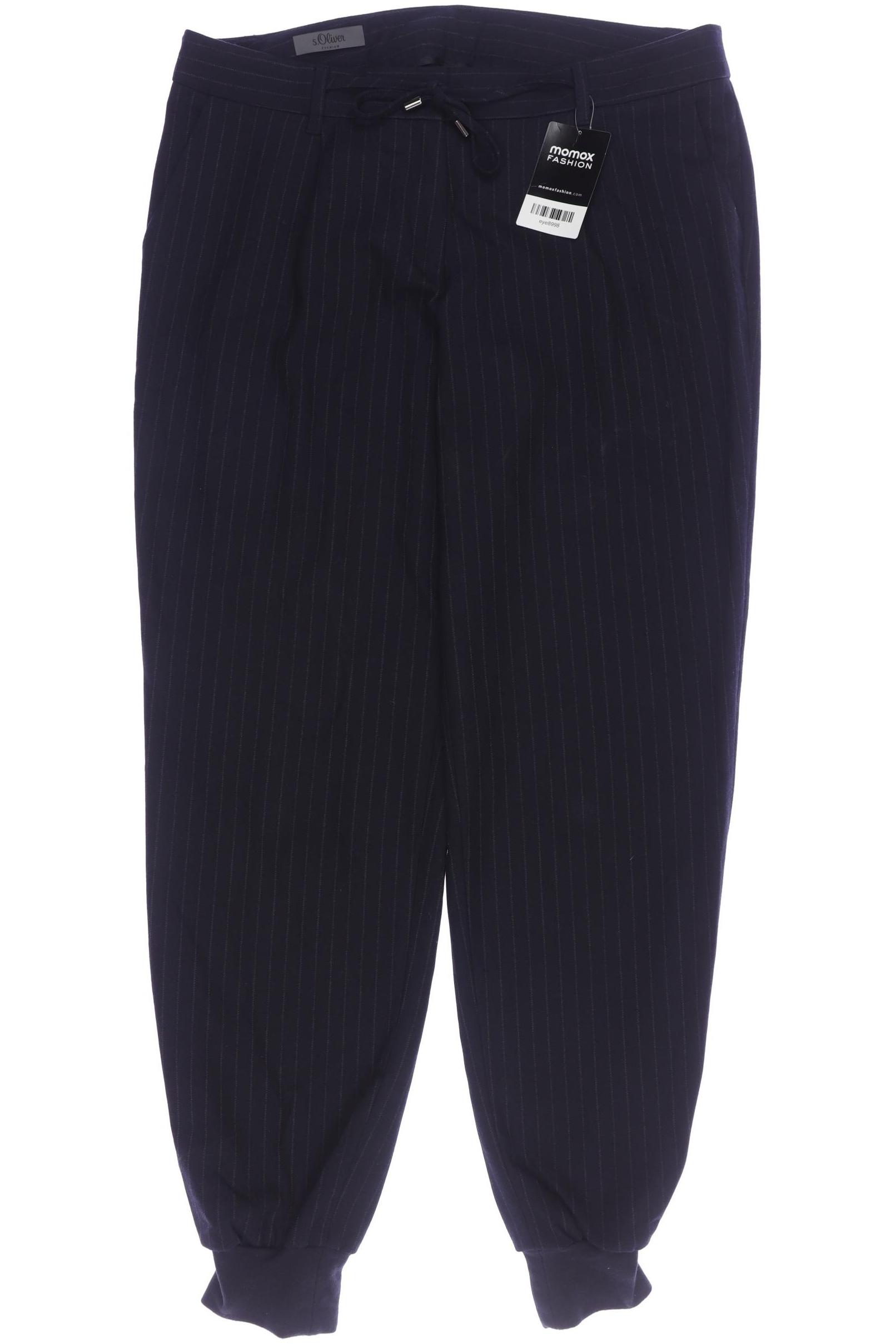 

s.Oliver Damen Stoffhose, marineblau, Gr. 40
