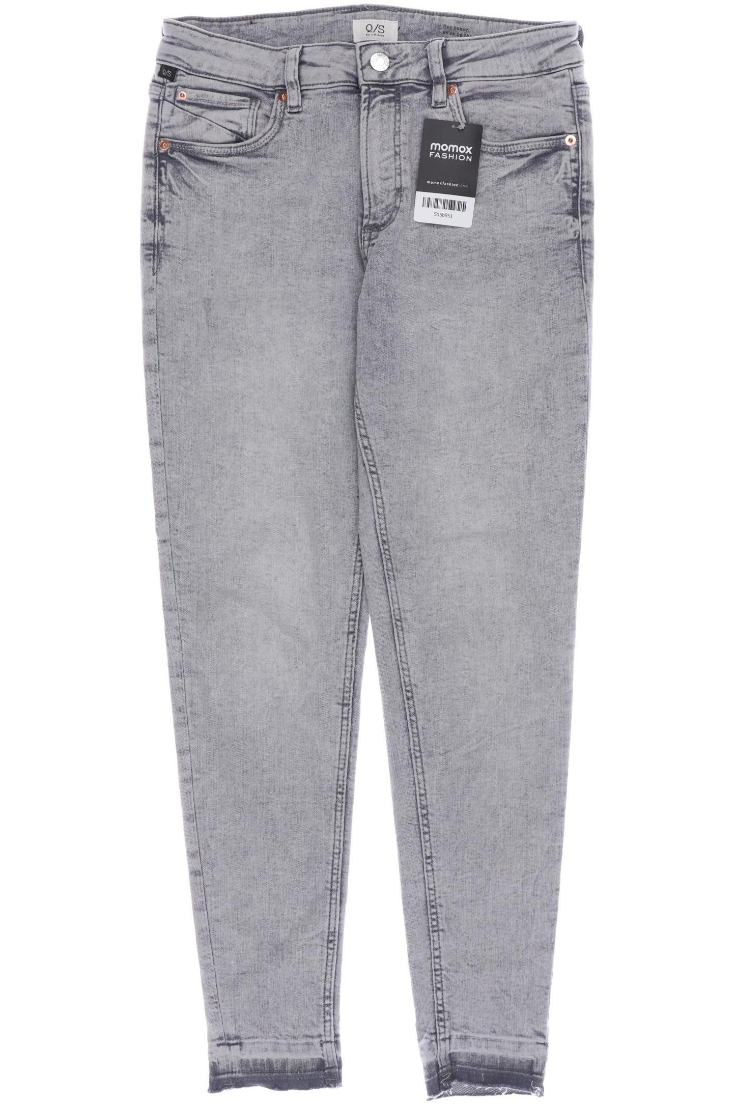 

s.Oliver Damen Jeans, grau