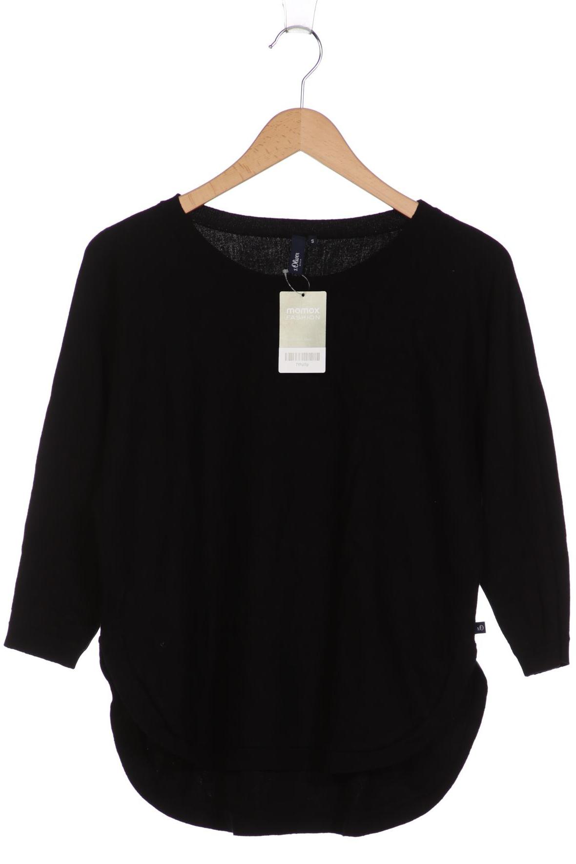 

s.Oliver Damen Pullover, schwarz, Gr. 36