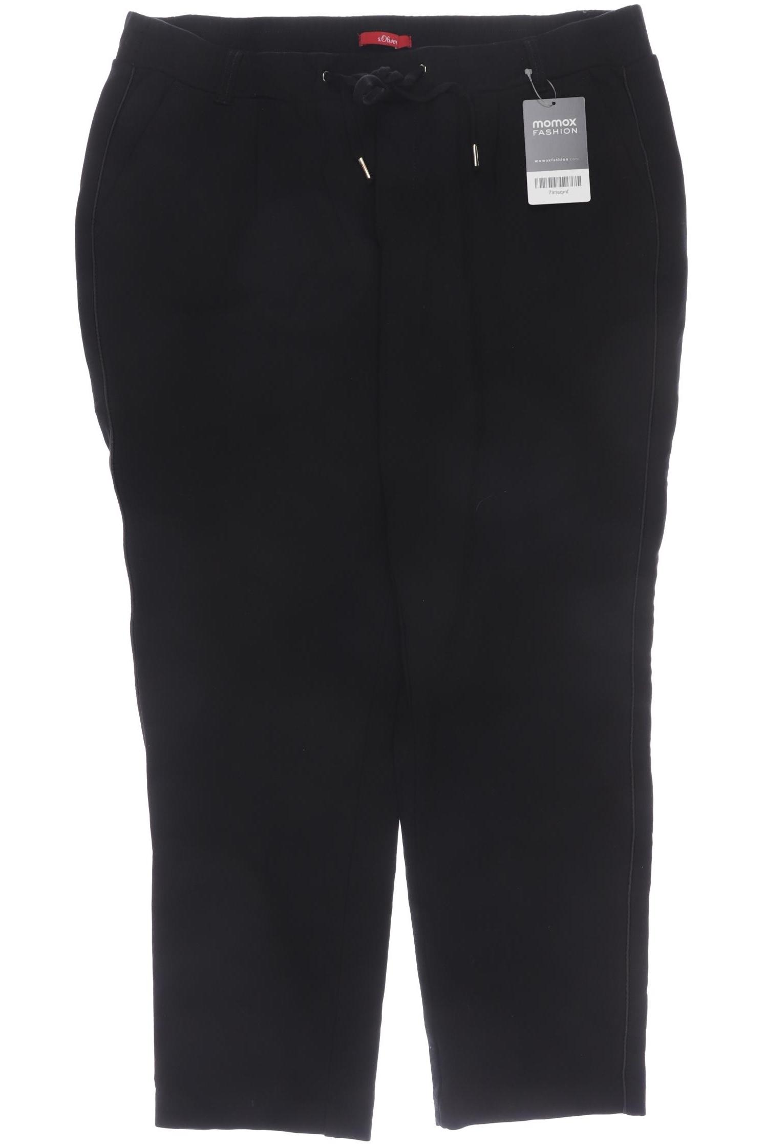 

s.Oliver Damen Stoffhose, schwarz, Gr. 40
