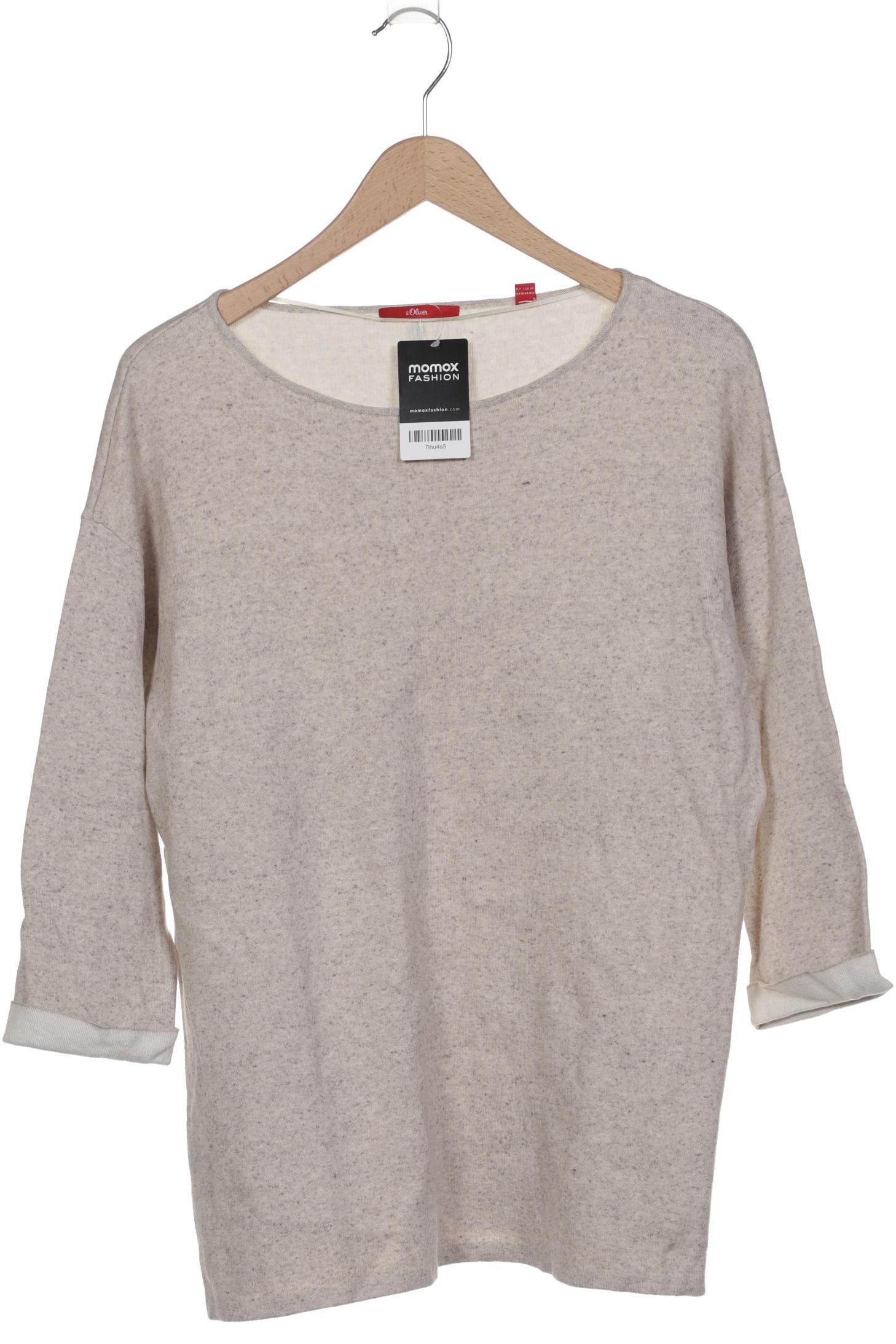 

s.Oliver Damen Pullover, beige, Gr. 44