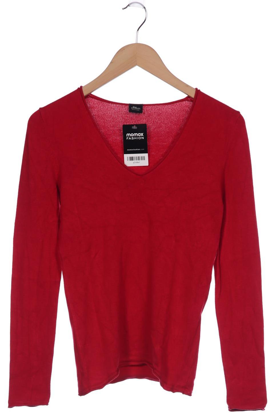 

s.Oliver Damen Pullover, rot, Gr. 36
