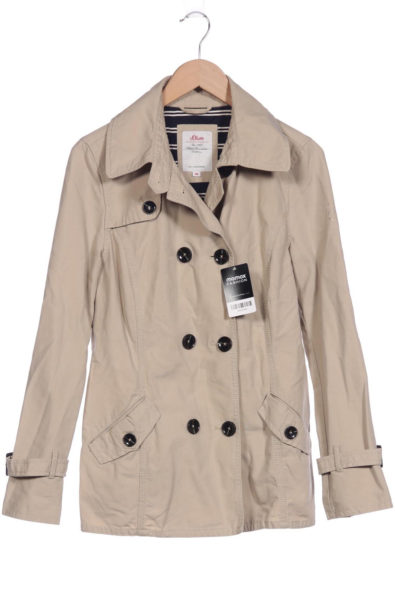 

s.Oliver Damen Jacke, beige, Gr. 40