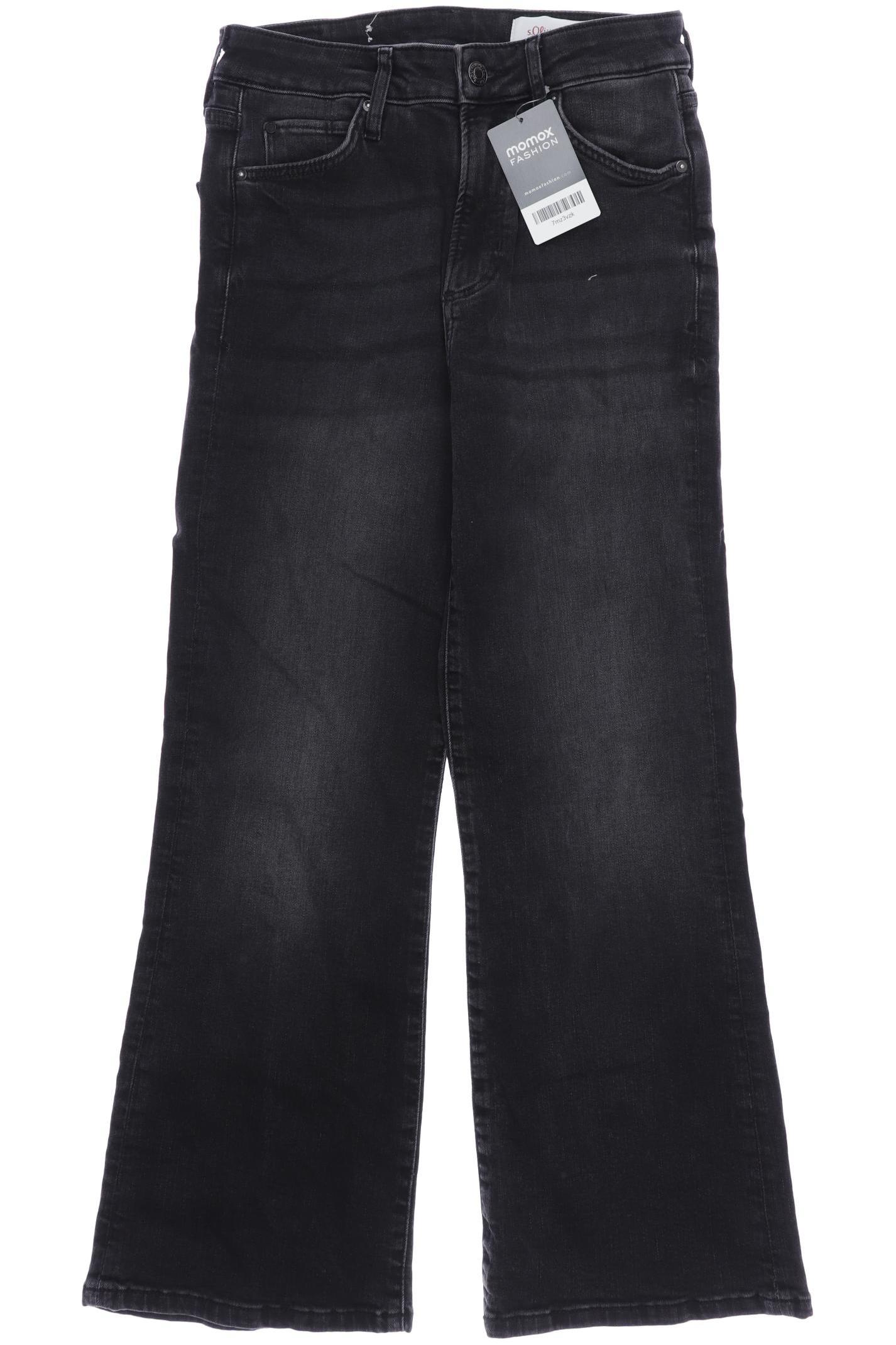 

s.Oliver Damen Jeans, schwarz, Gr. 34