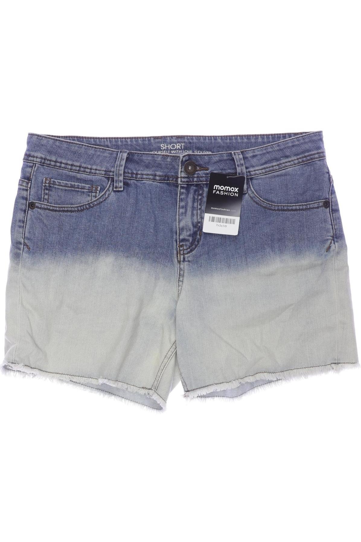 

s.Oliver Damen Shorts, blau, Gr. 40