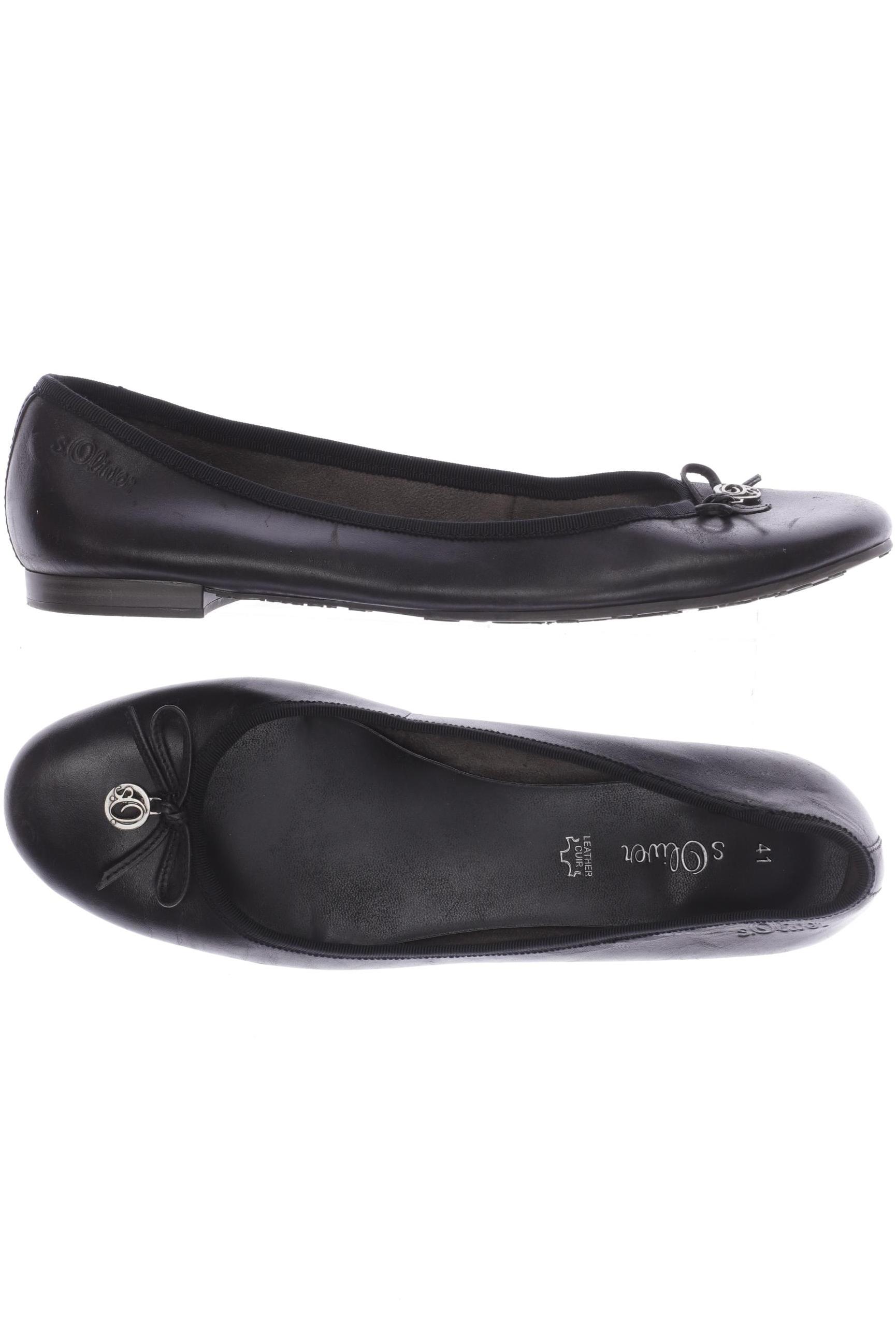 

s.Oliver Damen Ballerinas, schwarz, Gr. 41