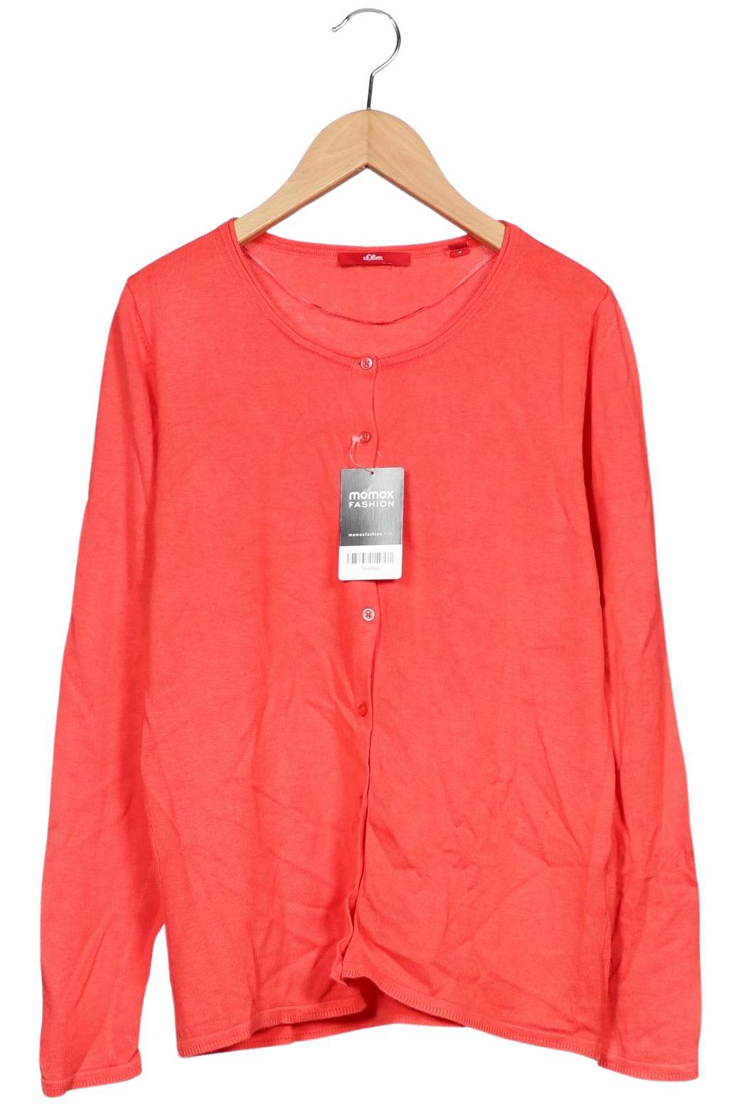 

s.Oliver Damen Strickjacke, rot, Gr. 38