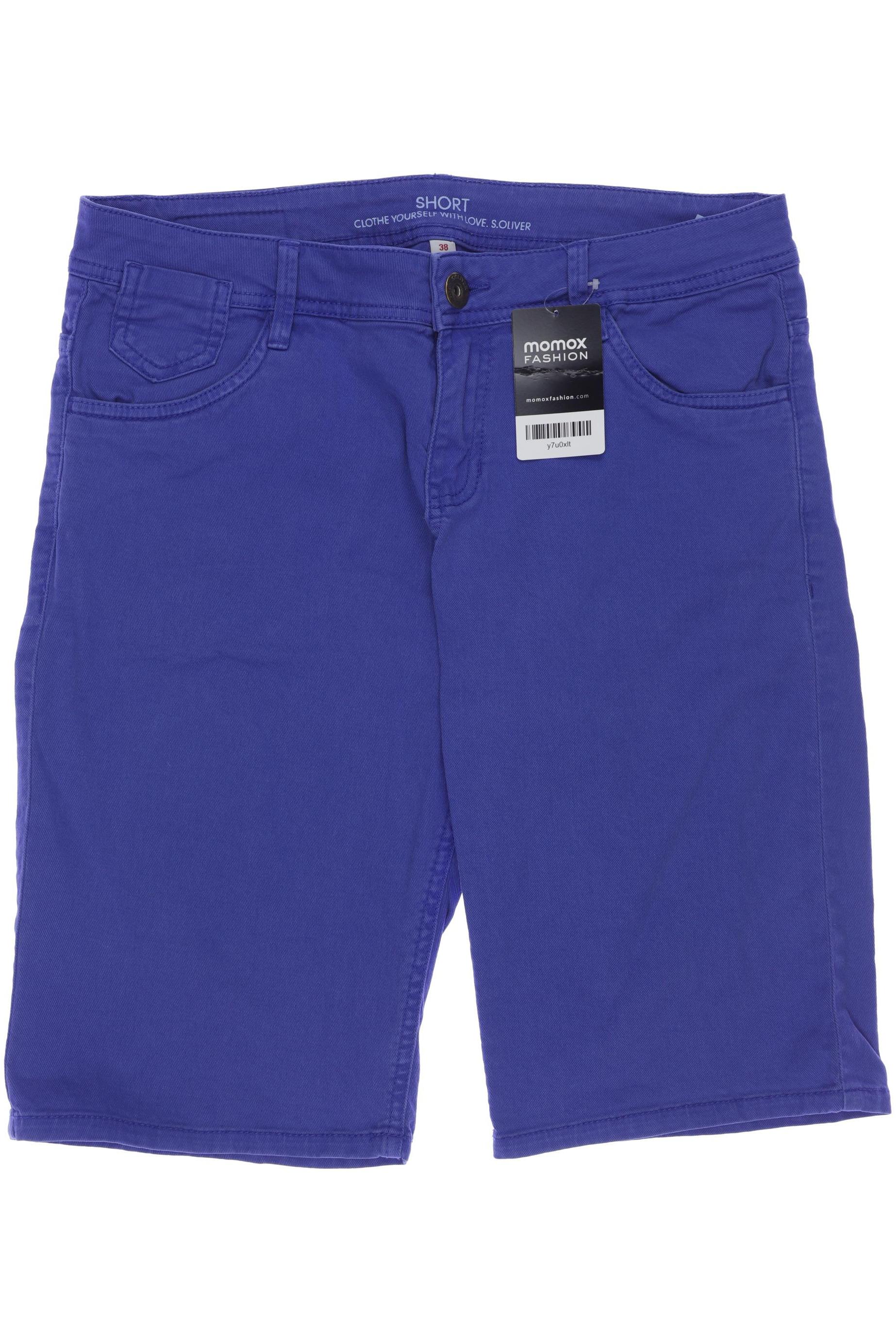 

s.Oliver Damen Shorts, blau, Gr. 38