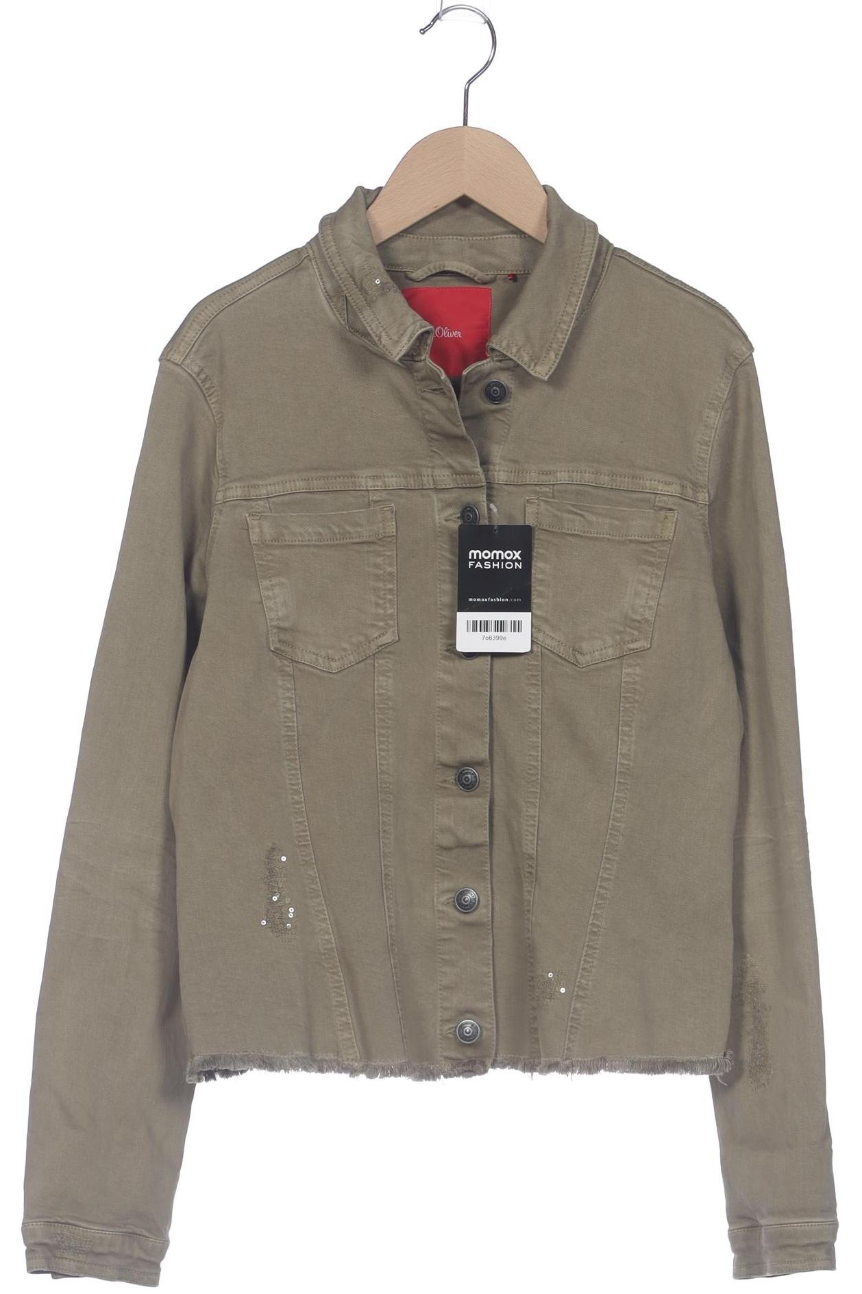 

s.Oliver Damen Jacke, grün, Gr. 38