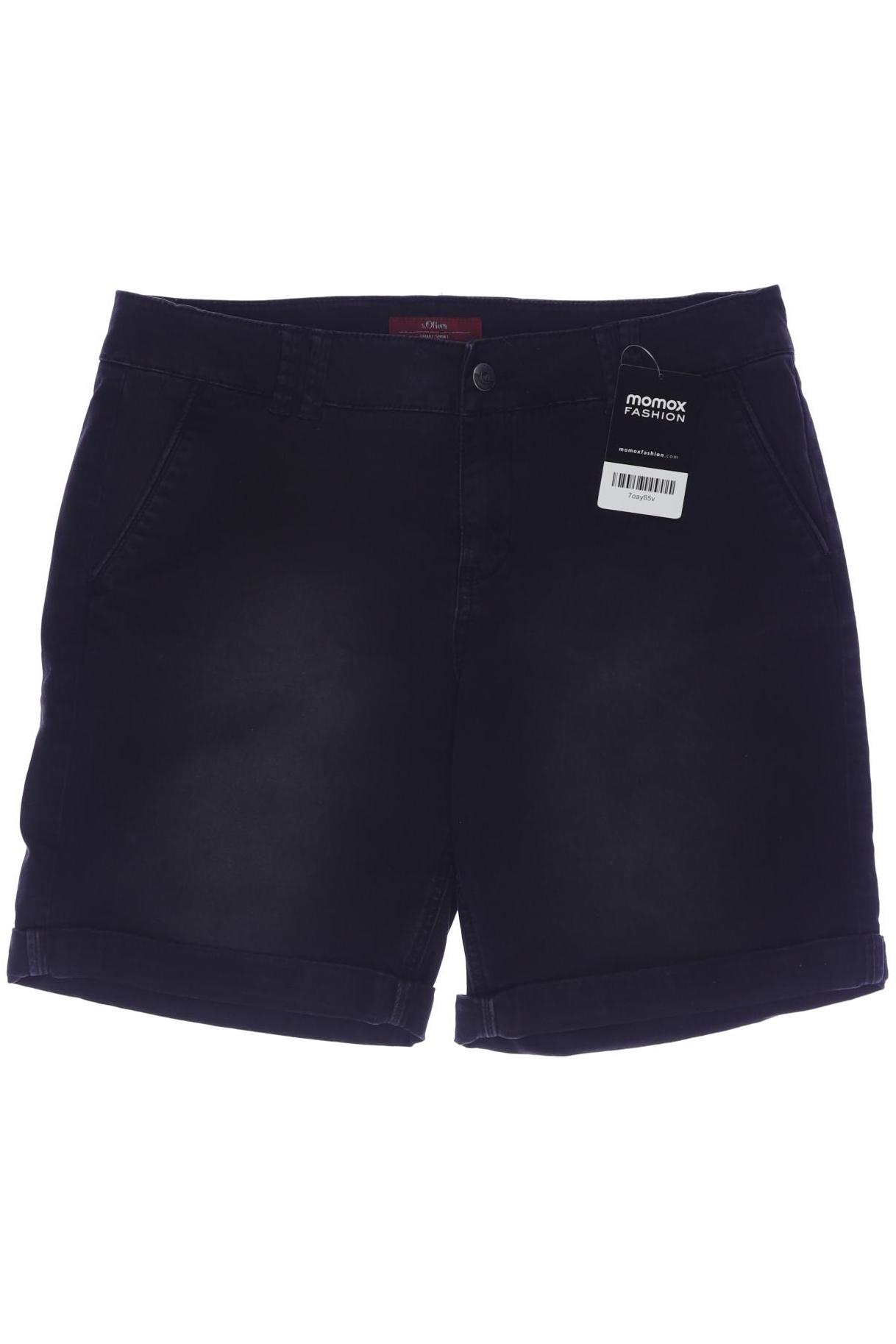 

s.Oliver Damen Shorts, schwarz, Gr. 36