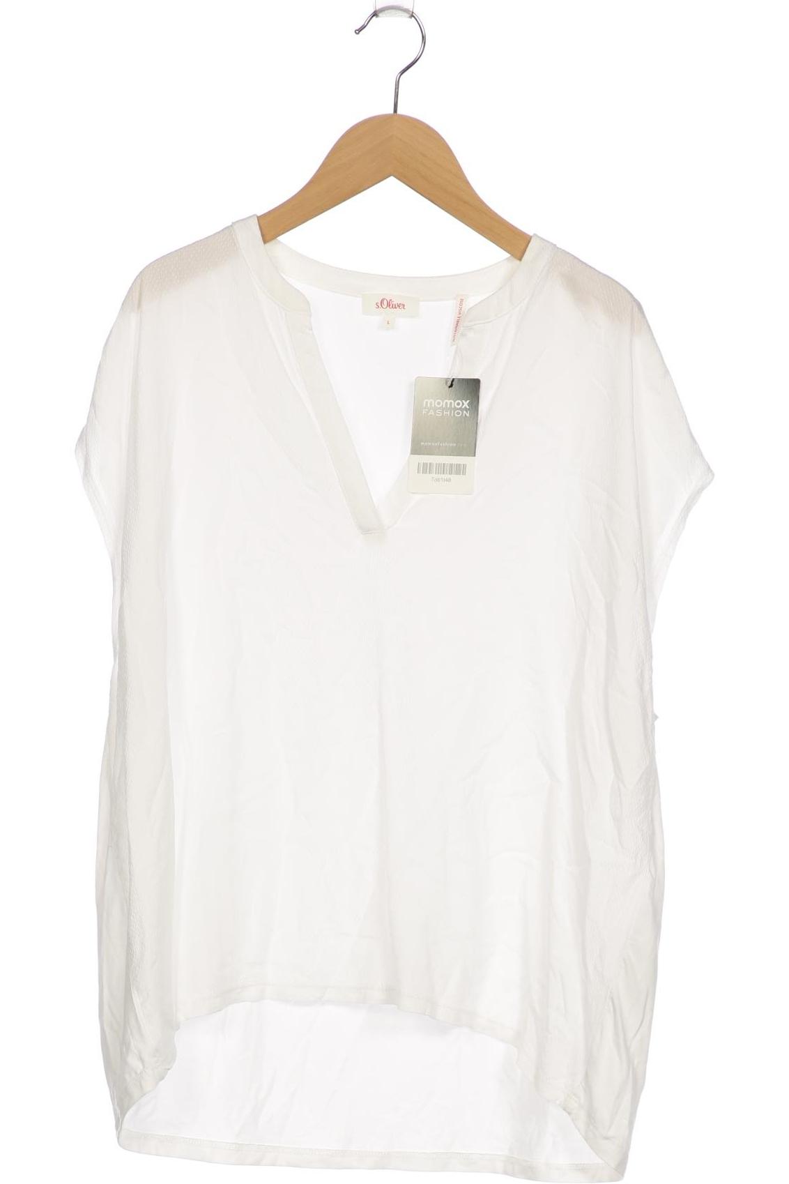 

s.Oliver Damen T-Shirt, weiß, Gr. 42