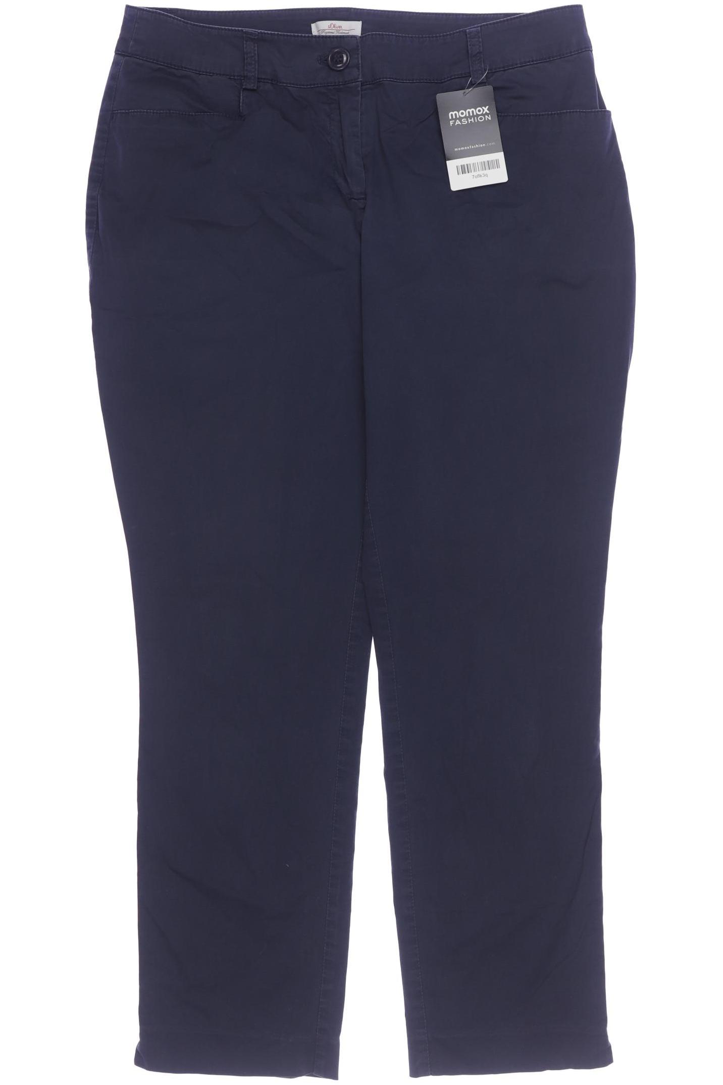 

s.Oliver Damen Stoffhose, marineblau, Gr. 40