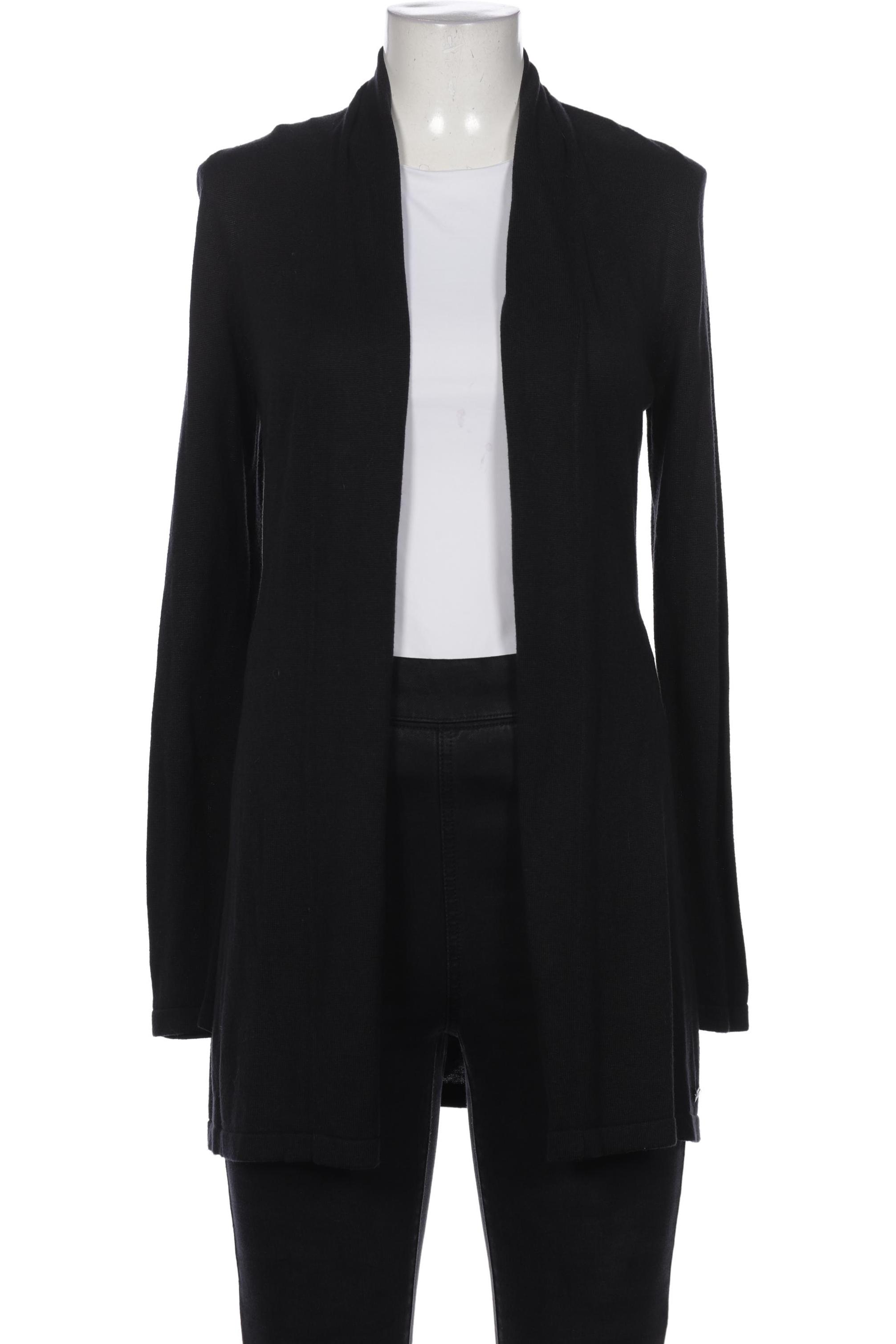 

s.Oliver Damen Strickjacke, schwarz, Gr. 38