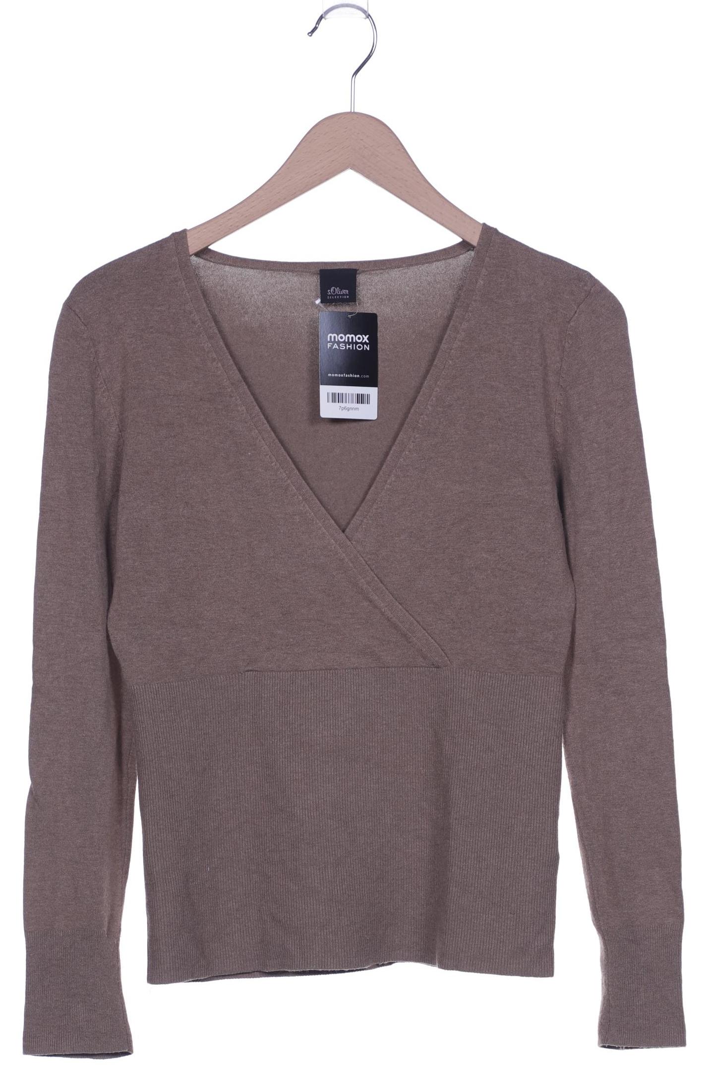 

s.Oliver Damen Pullover, braun, Gr. 40