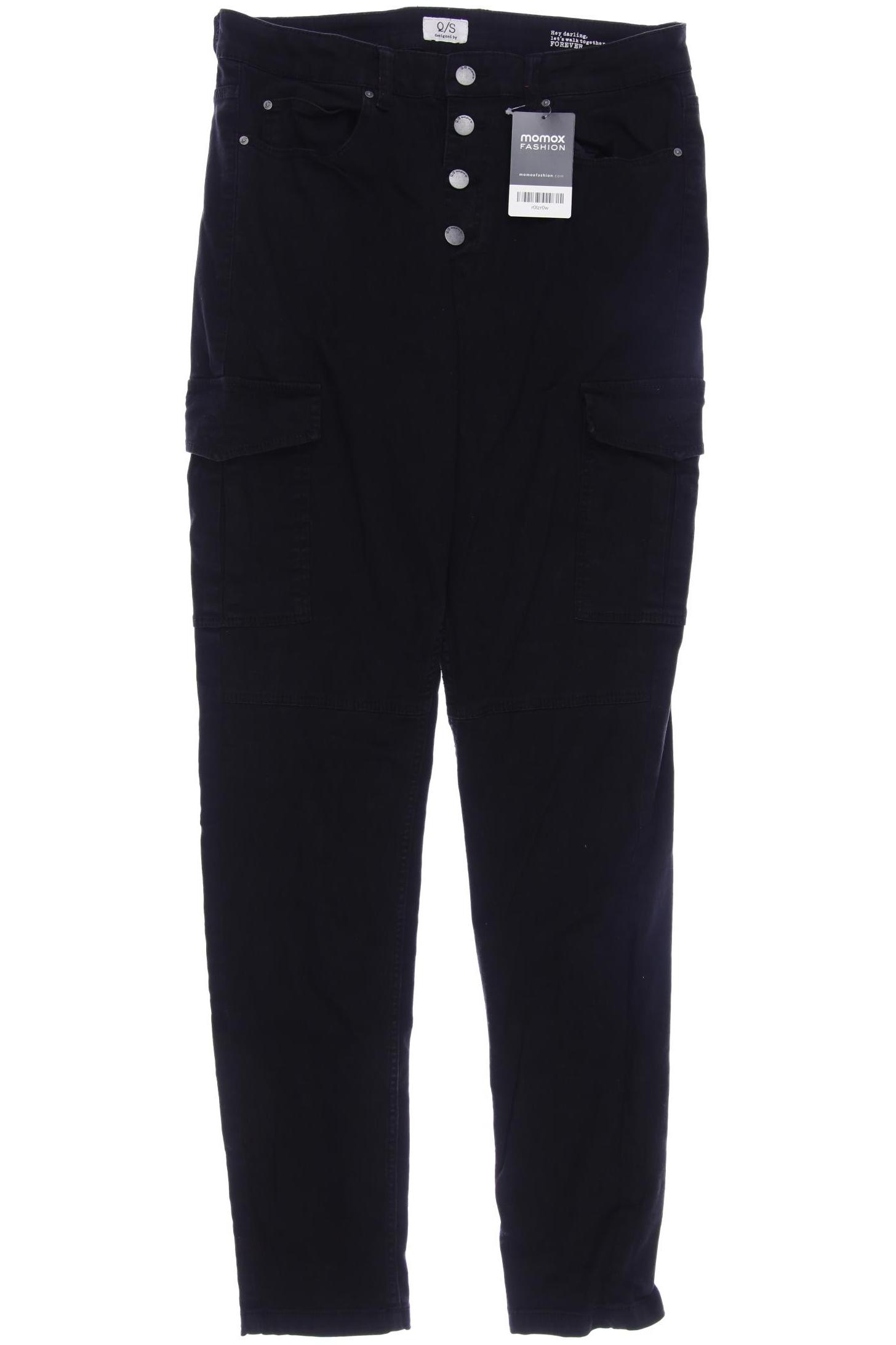 

s.Oliver Damen Jeans, schwarz