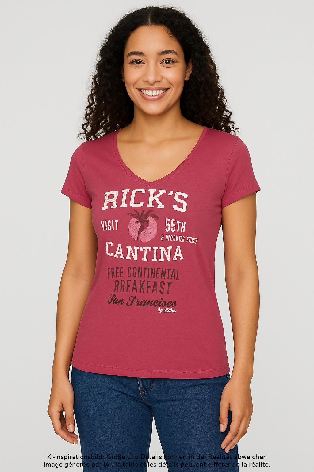 

s.Oliver Damen T-Shirt, pink, Gr. 36