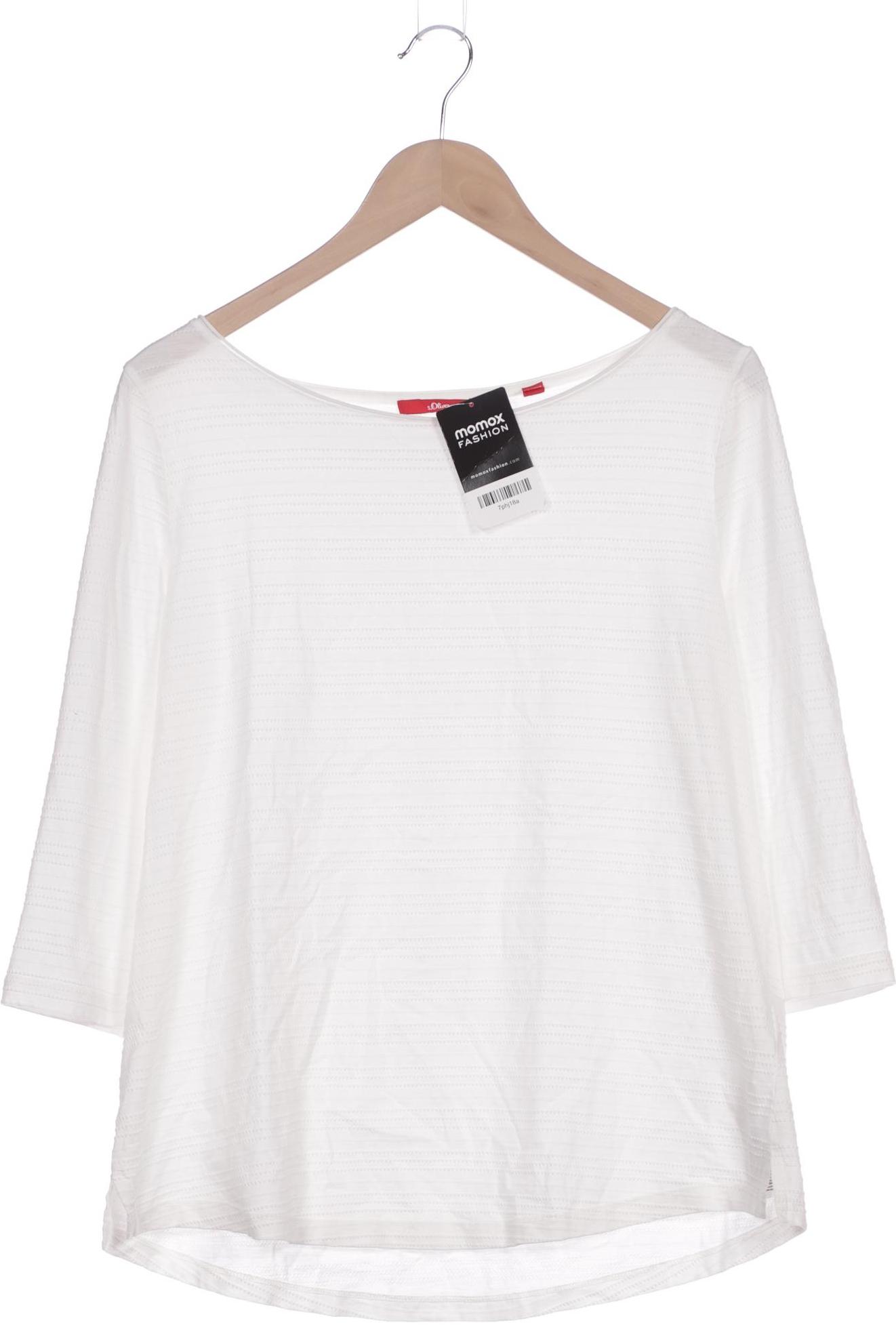 

s.Oliver Damen Pullover, weiß, Gr. 42