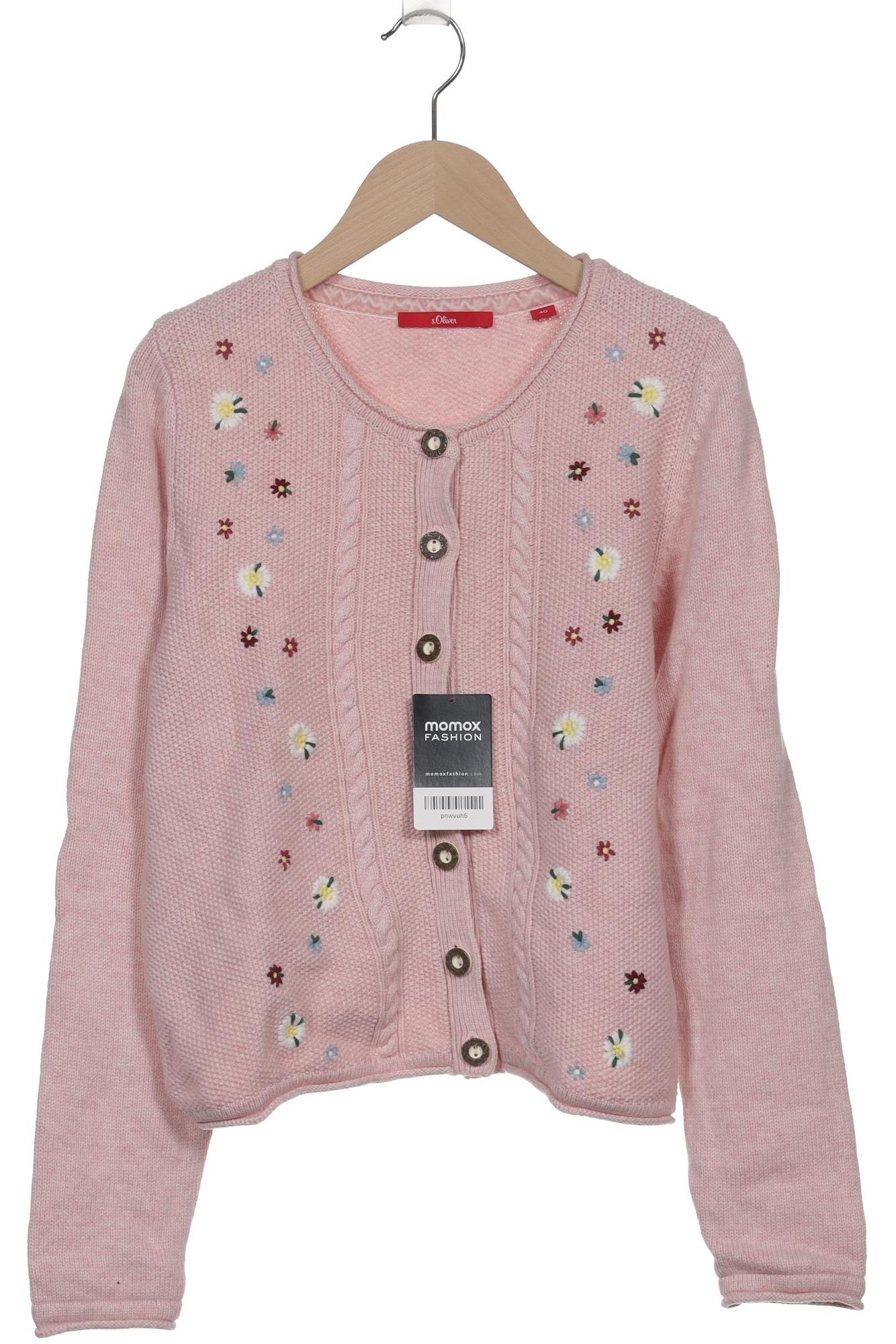 

s.Oliver Damen Strickjacke, pink, Gr. 40