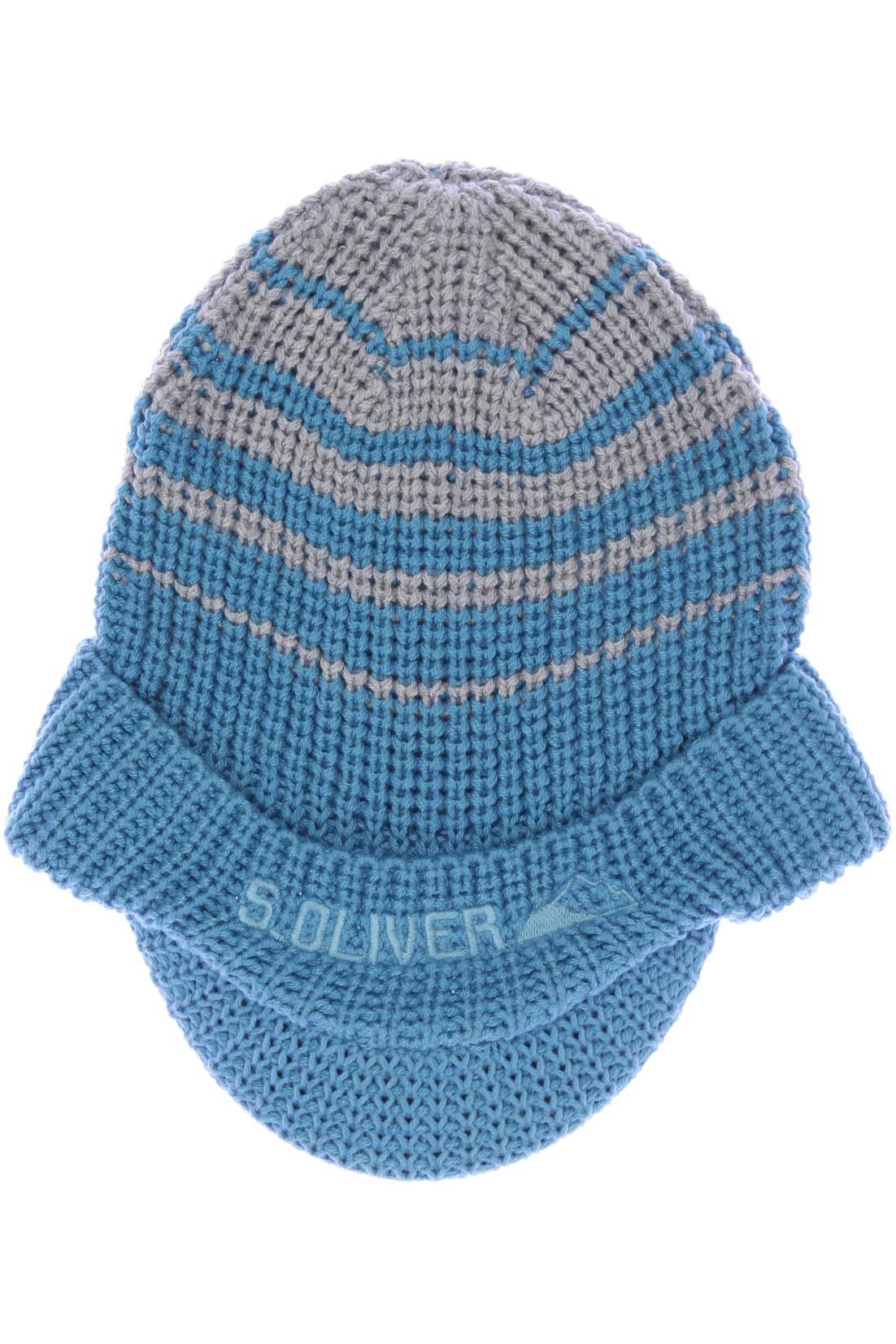 

s.Oliver Damen Hut/Mütze, blau, Gr. 48