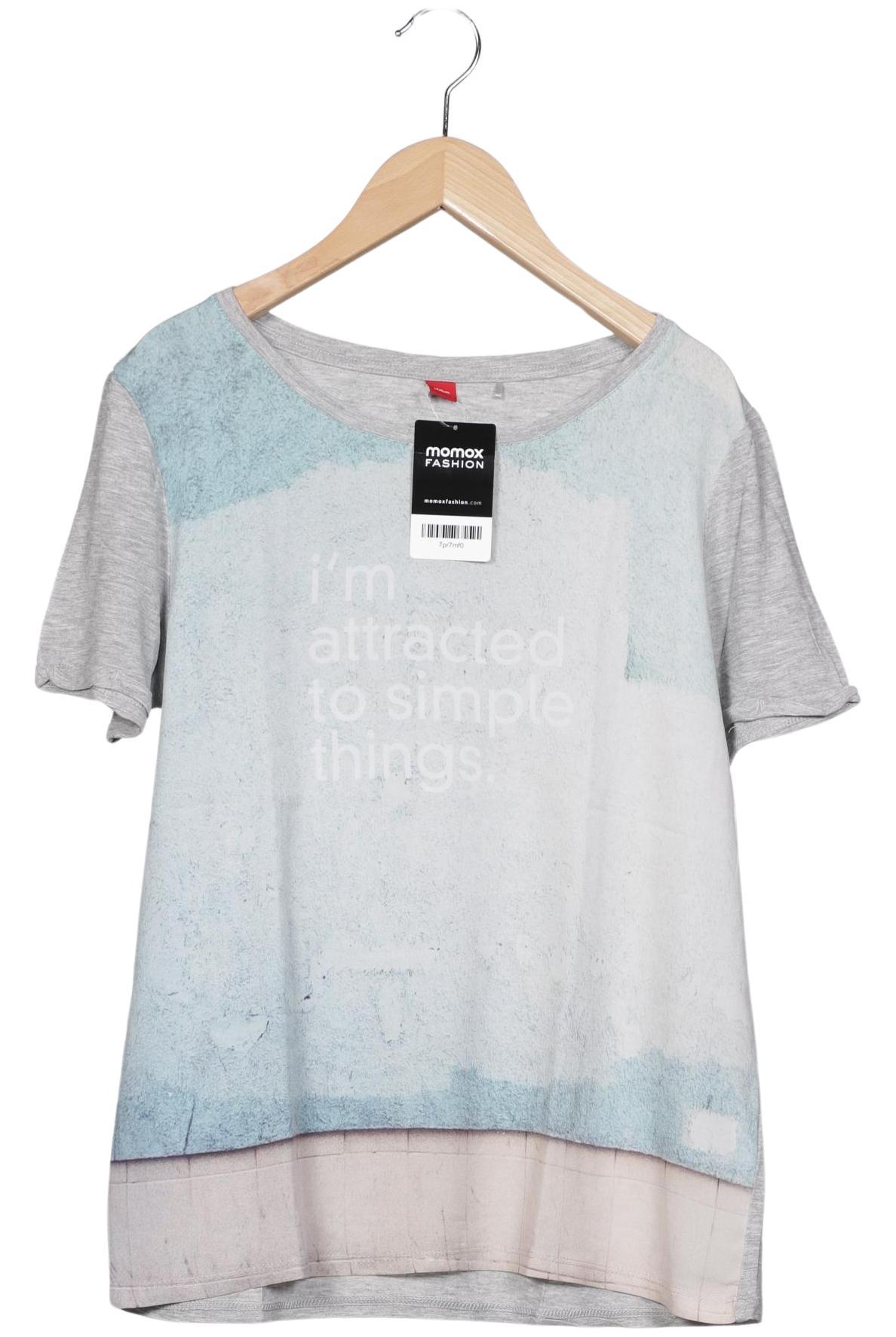 

s.Oliver Damen T-Shirt, türkis, Gr. 38