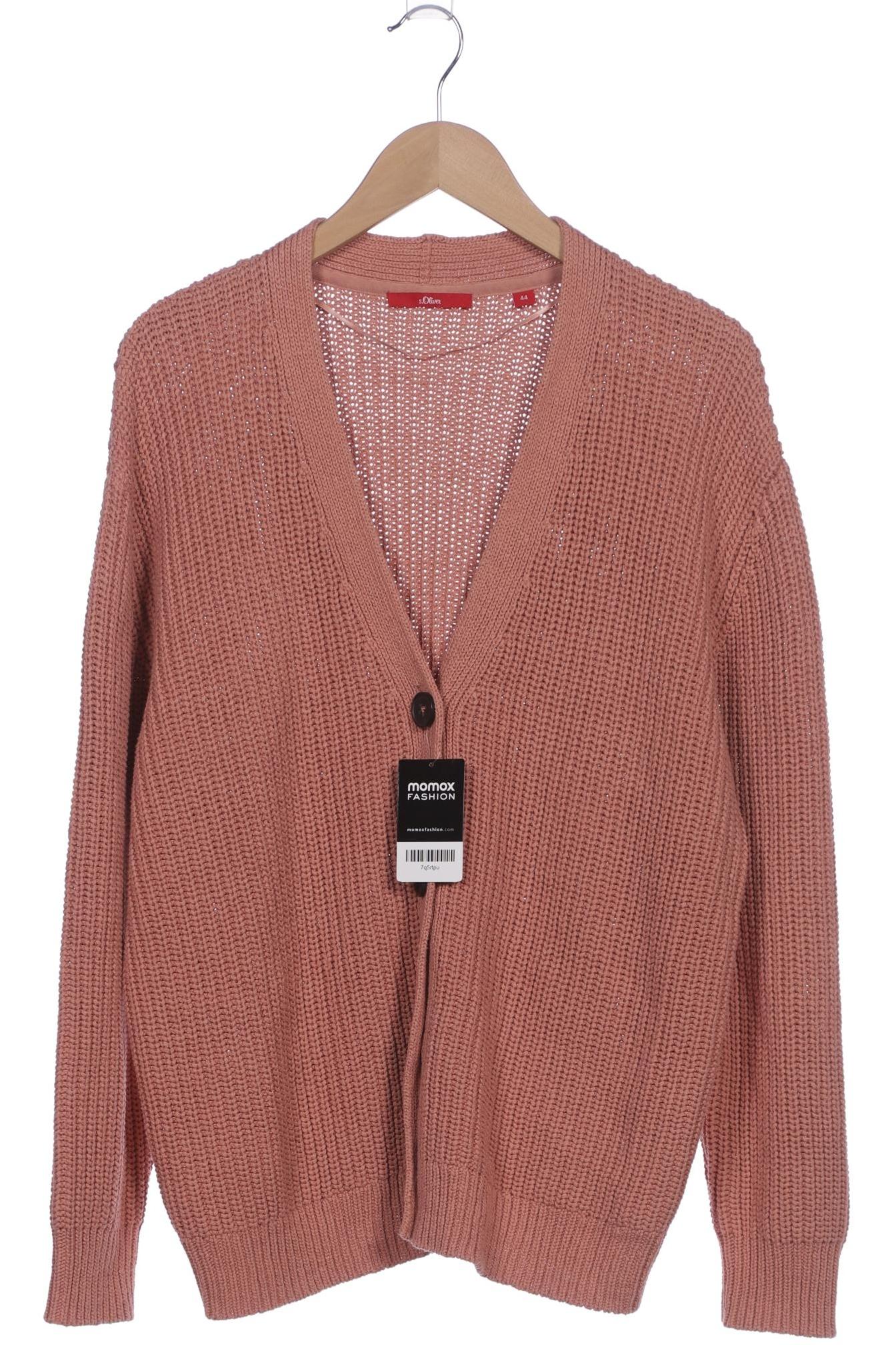 

s.Oliver Damen Strickjacke, pink, Gr. 44