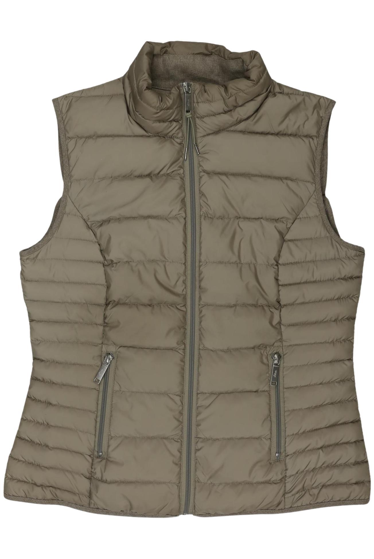 

s.Oliver Damen Weste, beige, Gr. 38