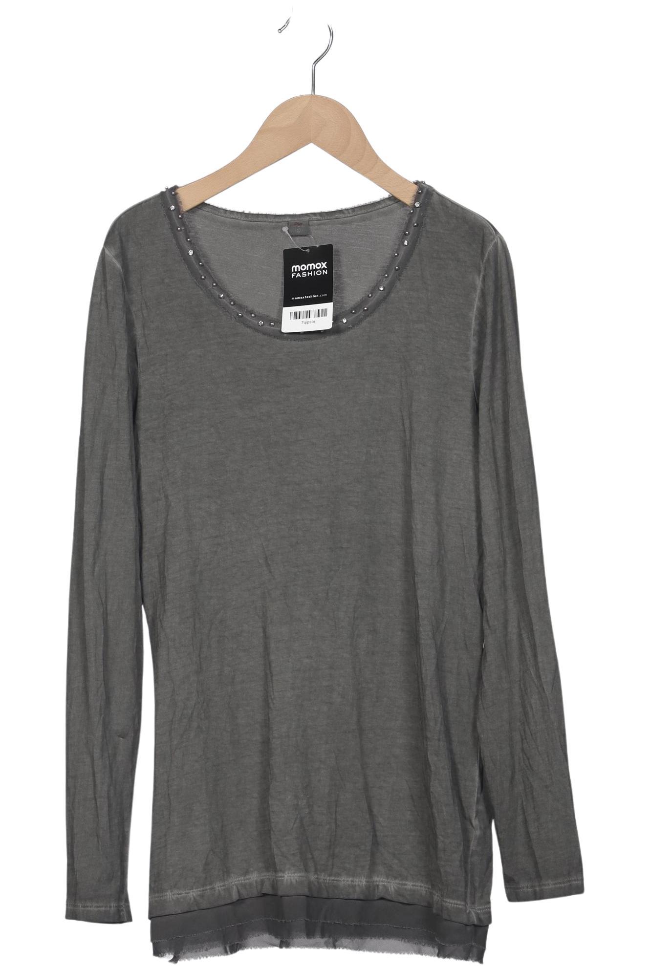 

s.Oliver Damen Langarmshirt, grau, Gr. 38