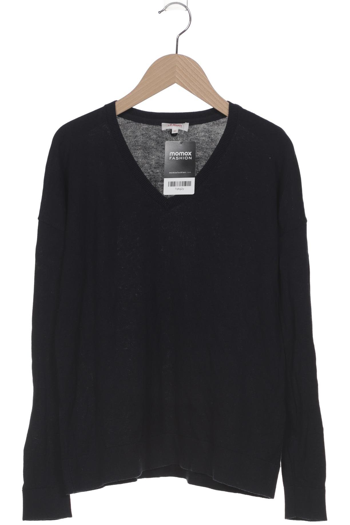 

s.Oliver Damen Pullover, marineblau, Gr. 36