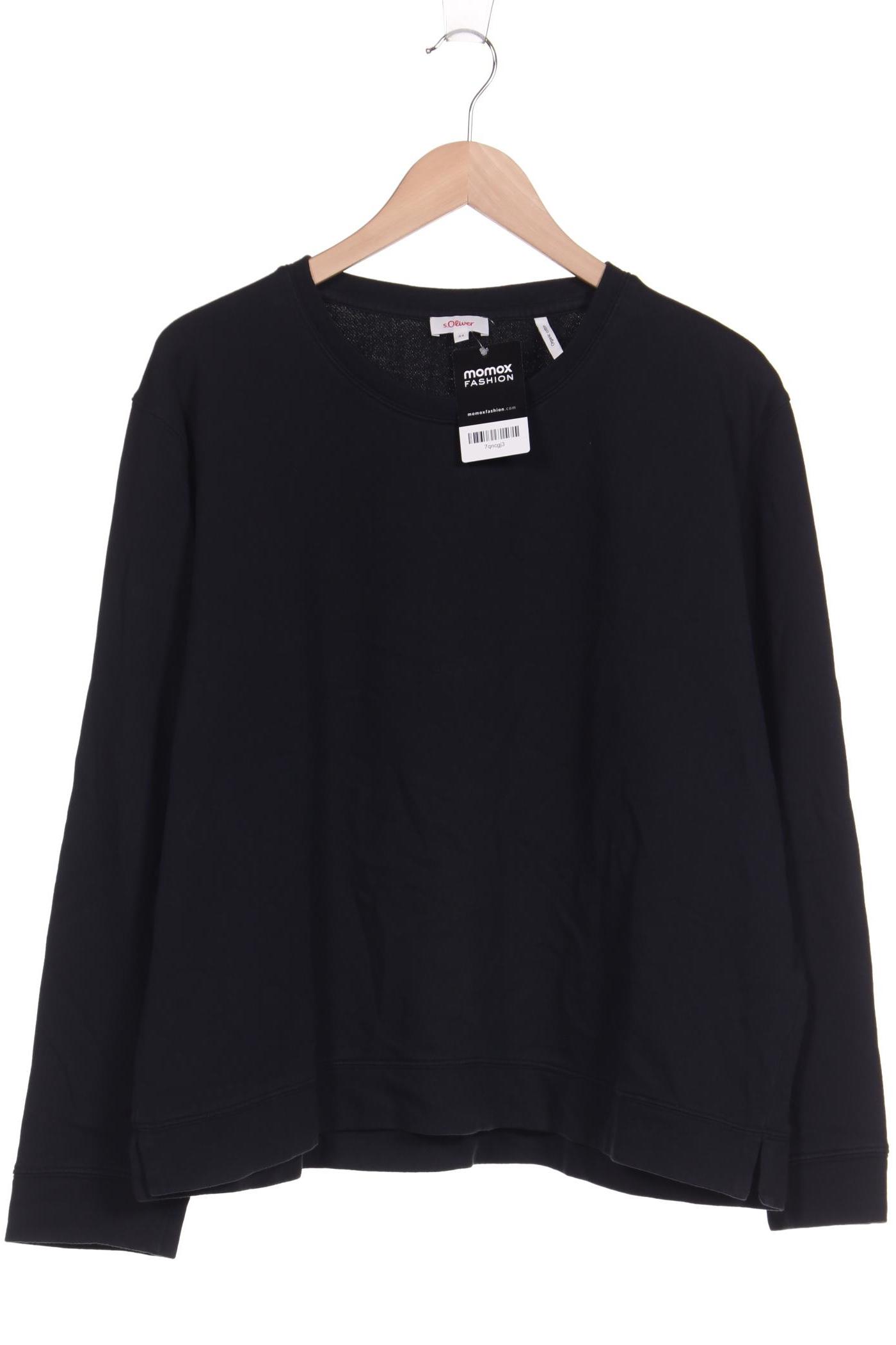 

s.Oliver Damen Sweatshirt, schwarz