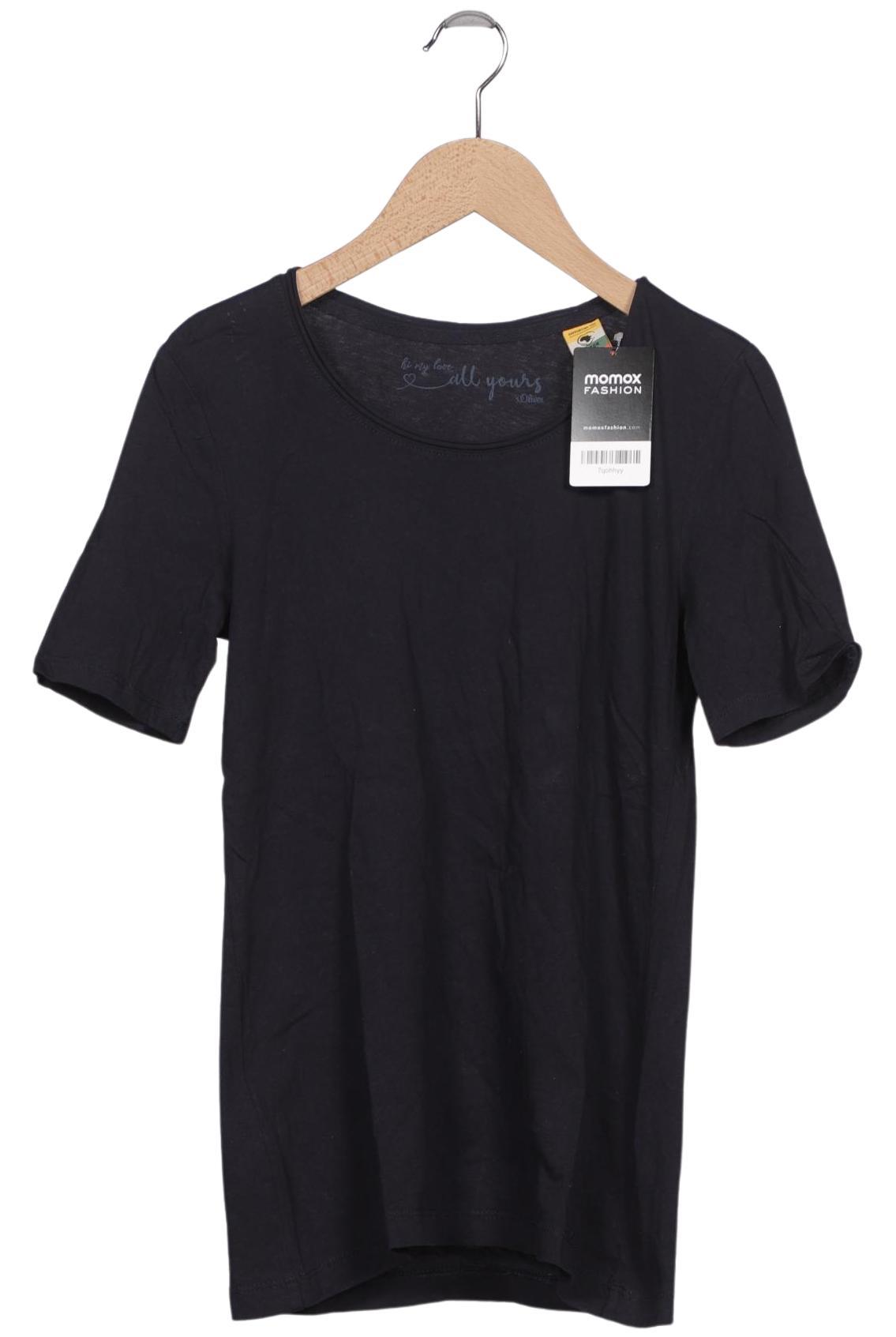 

s.Oliver Damen T-Shirt, marineblau, Gr. 38