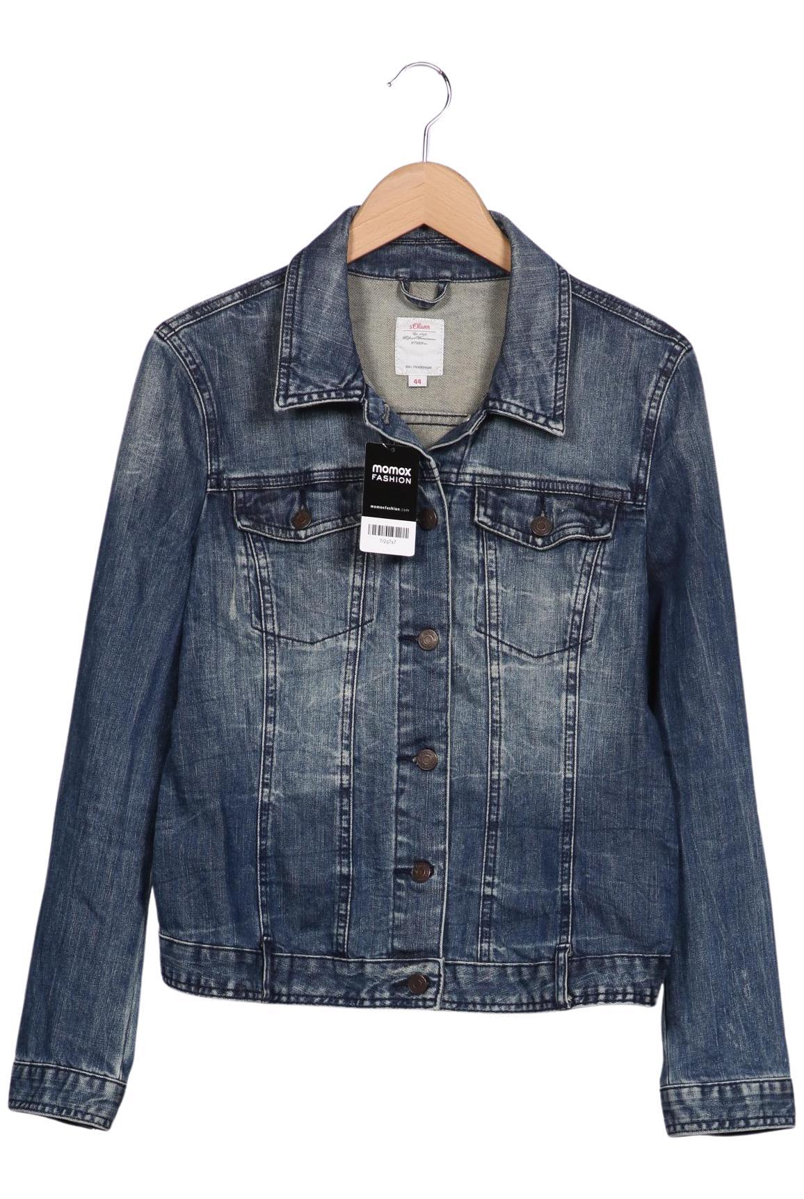 

s.Oliver Damen Jacke, blau, Gr. 44