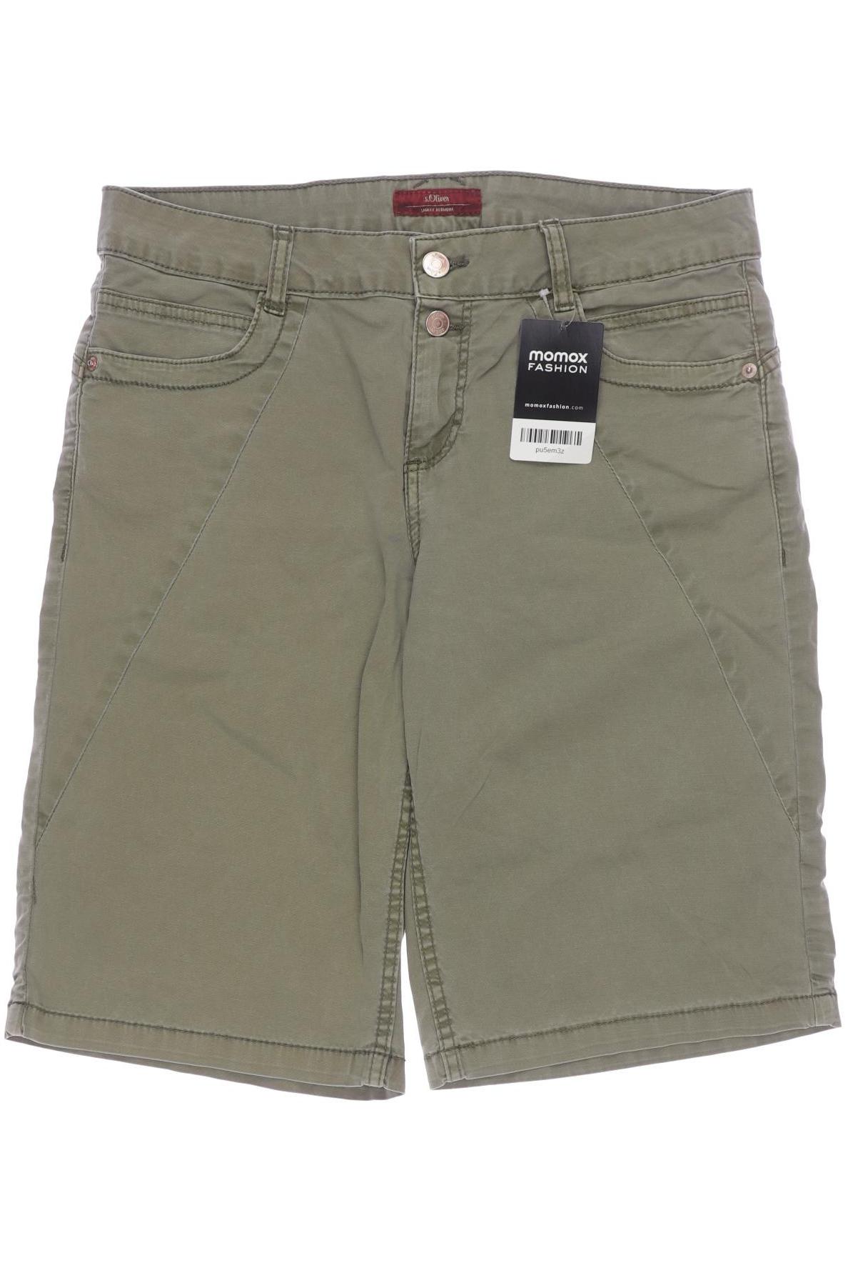 

s.Oliver Damen Shorts, grün, Gr. 36