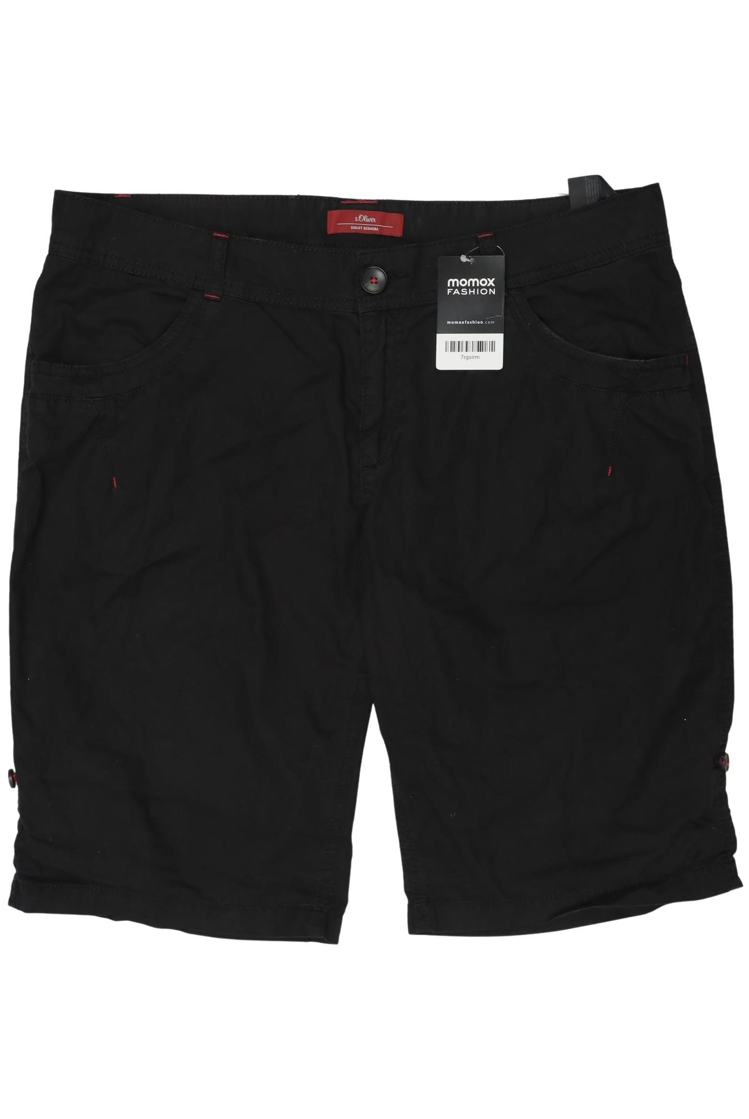 

s.Oliver Damen Shorts, schwarz, Gr. 42