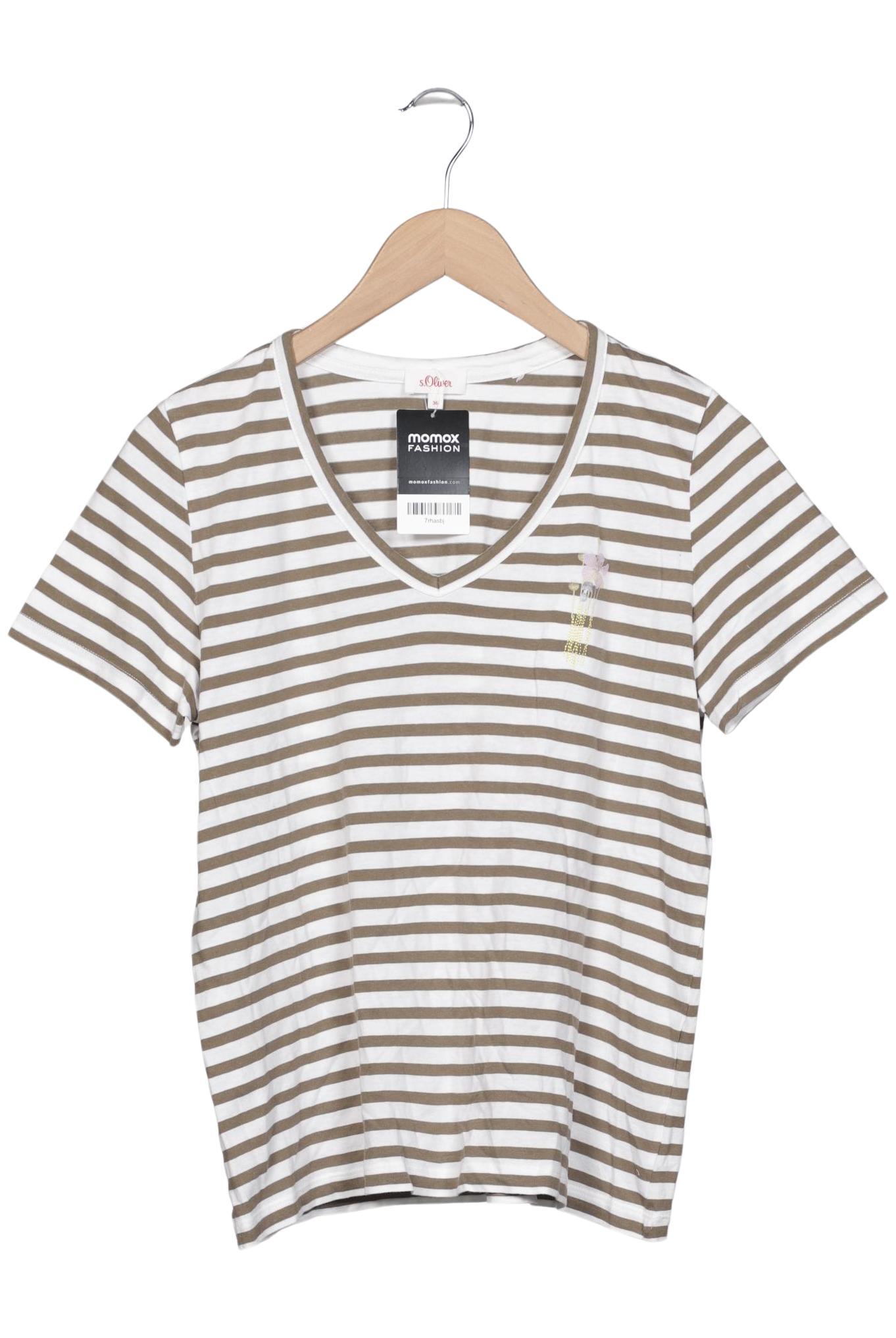 

s.Oliver Damen T-Shirt, weiß, Gr. 36