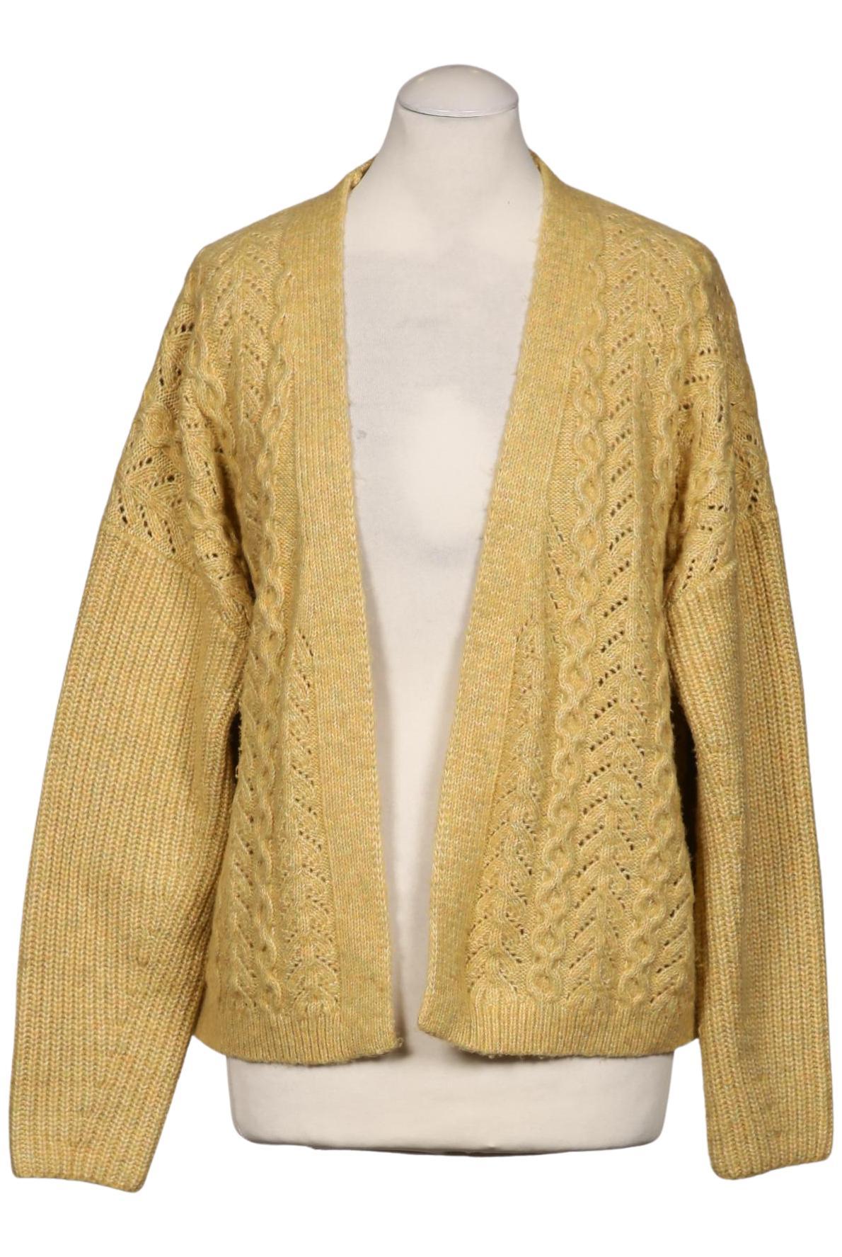 

s.Oliver Damen Strickjacke, gelb, Gr. 38