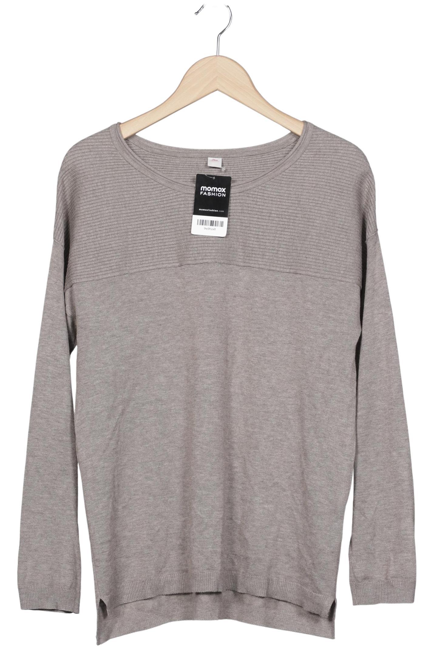 

s.Oliver Damen Pullover, grau, Gr. 40