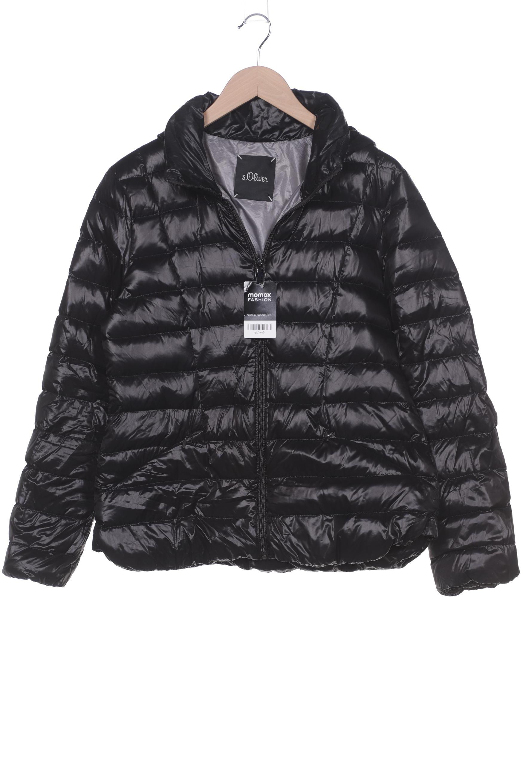

s.Oliver Damen Jacke, schwarz, Gr. 40