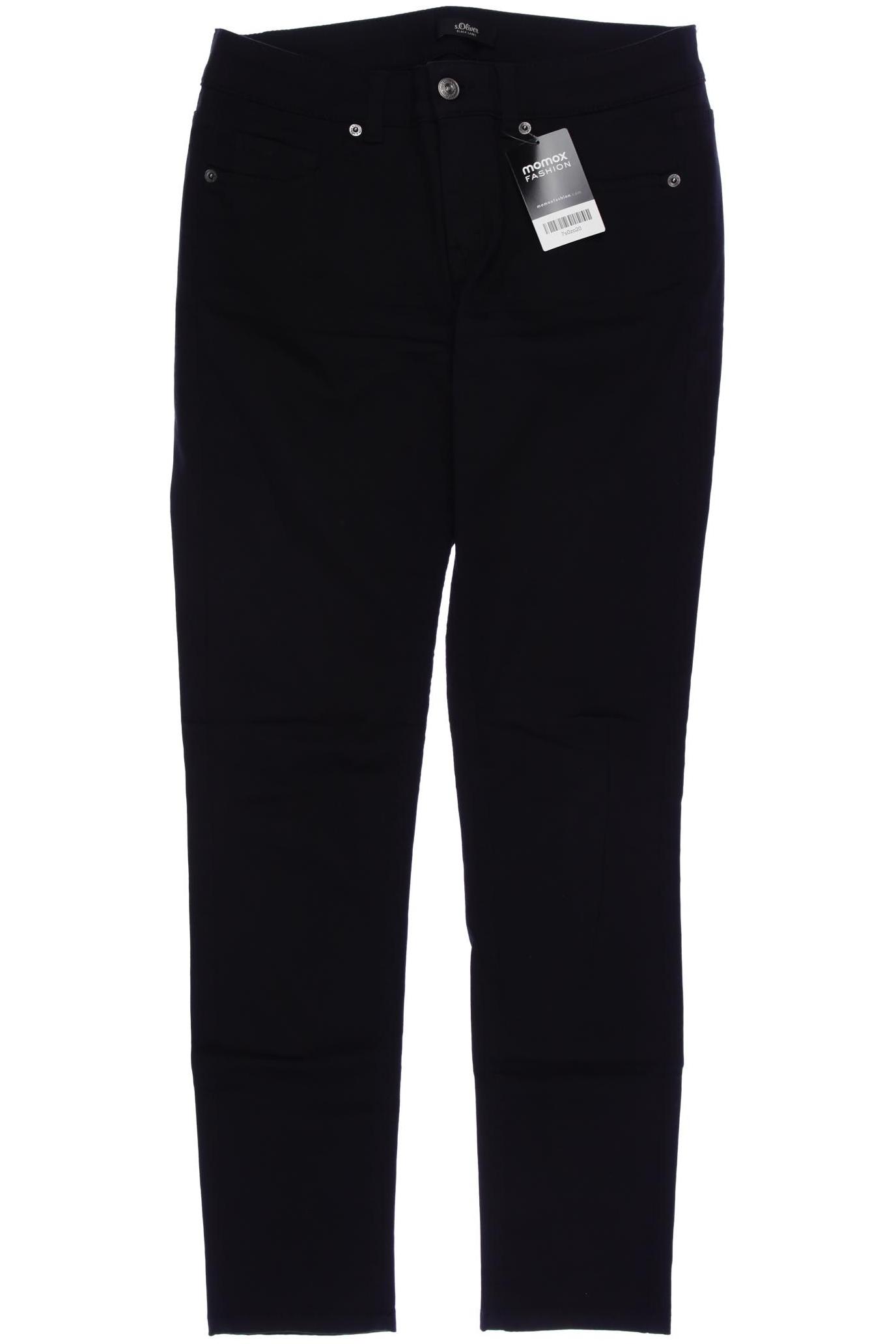 

s.Oliver Damen Stoffhose, schwarz, Gr. 38