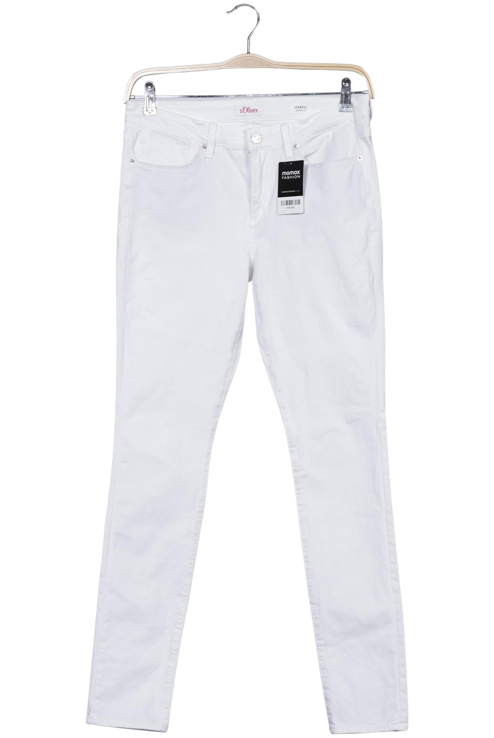 

s.Oliver Damen Jeans, weiß, Gr. 40