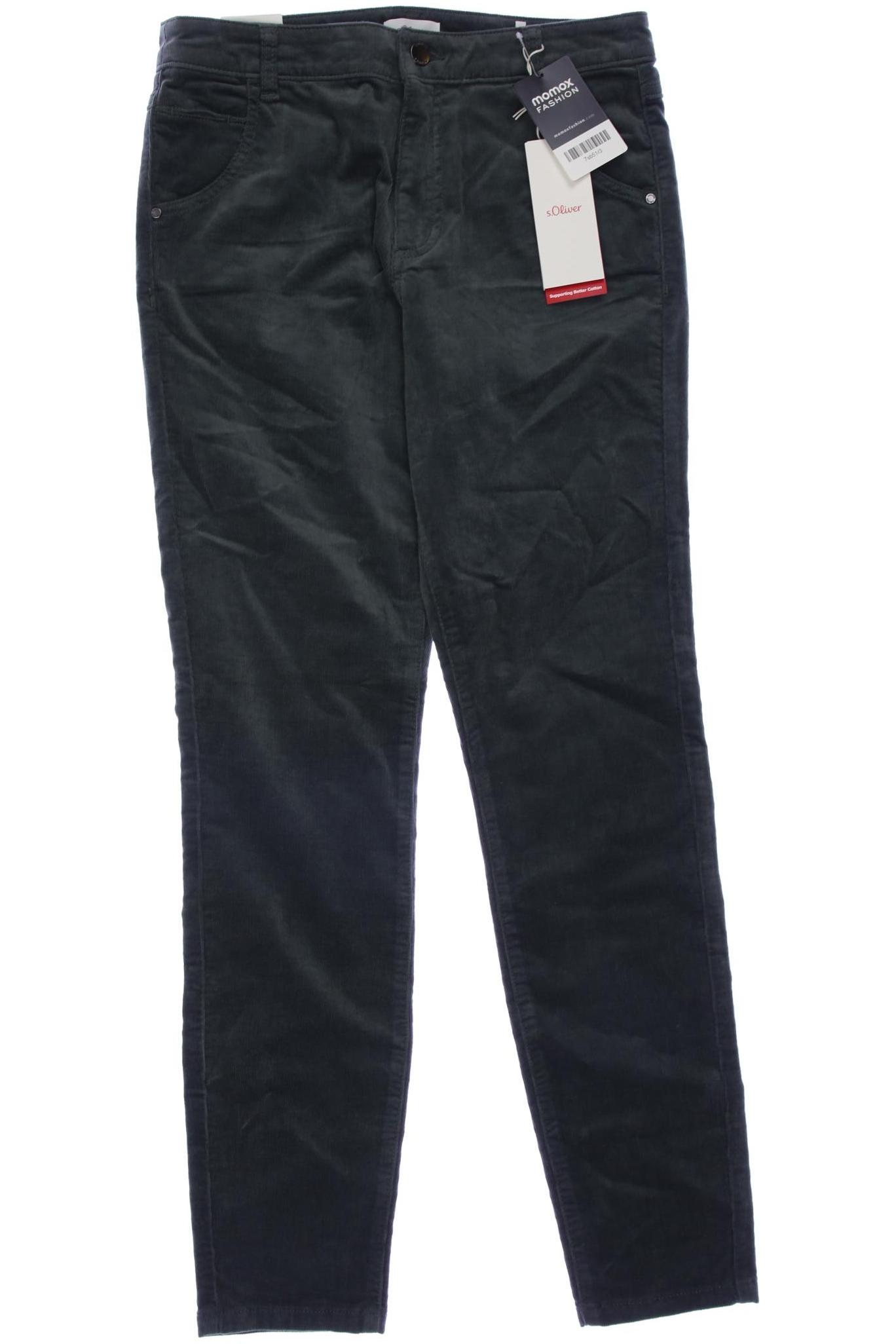 

s.Oliver Damen Stoffhose, grün, Gr. 36