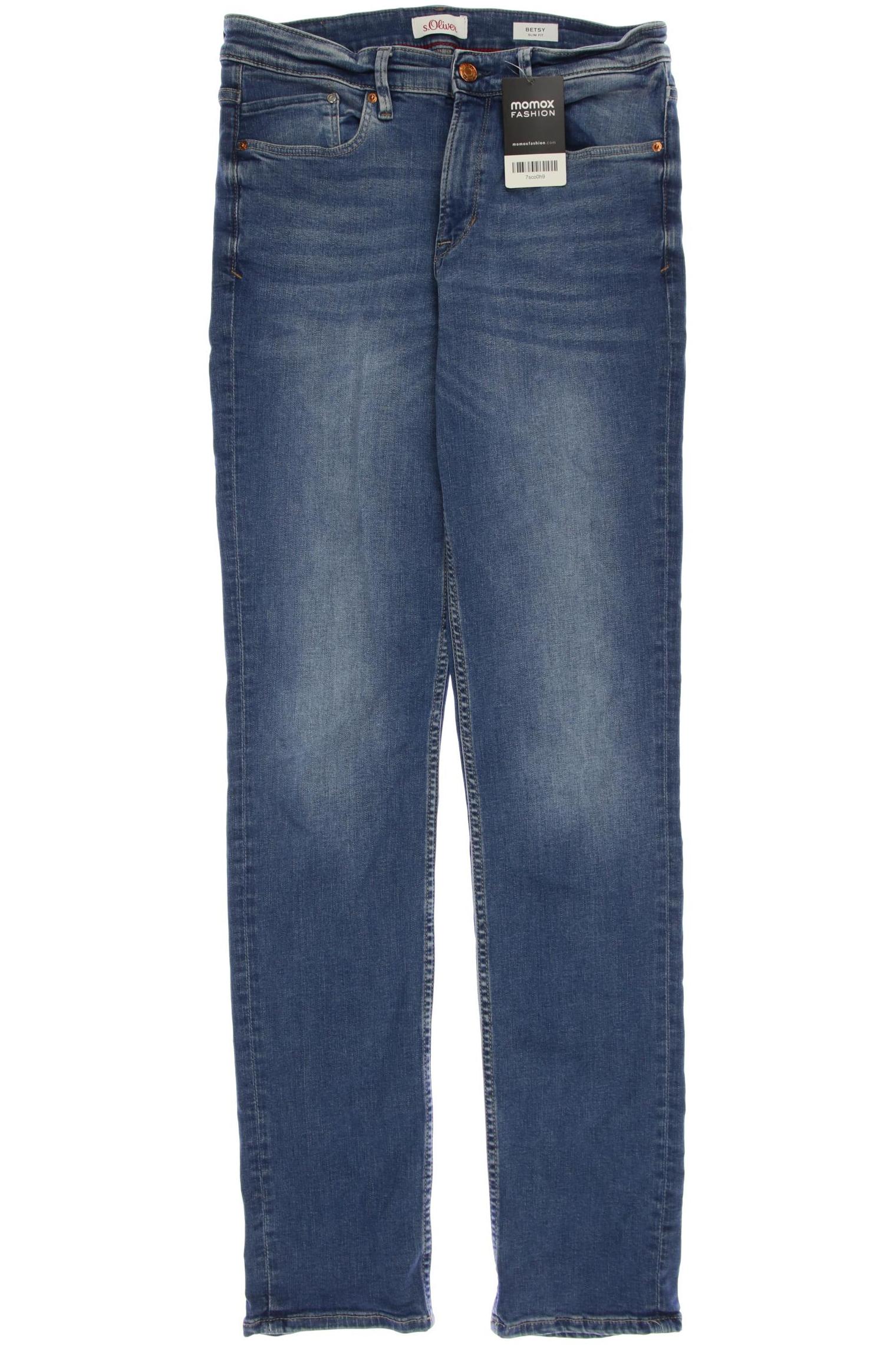 

s.Oliver Damen Jeans, blau